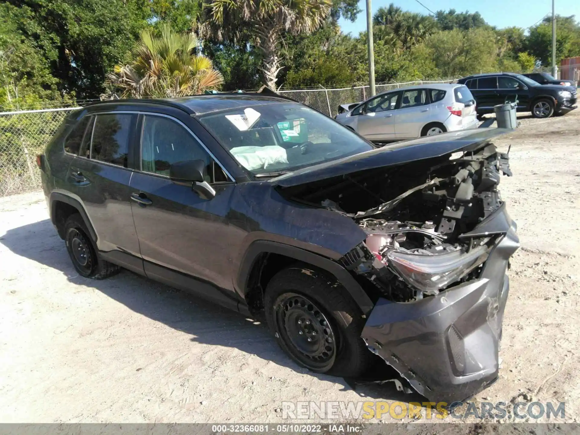 1 Photograph of a damaged car 2T3F1RFVXMW173718 TOYOTA RAV4 2021