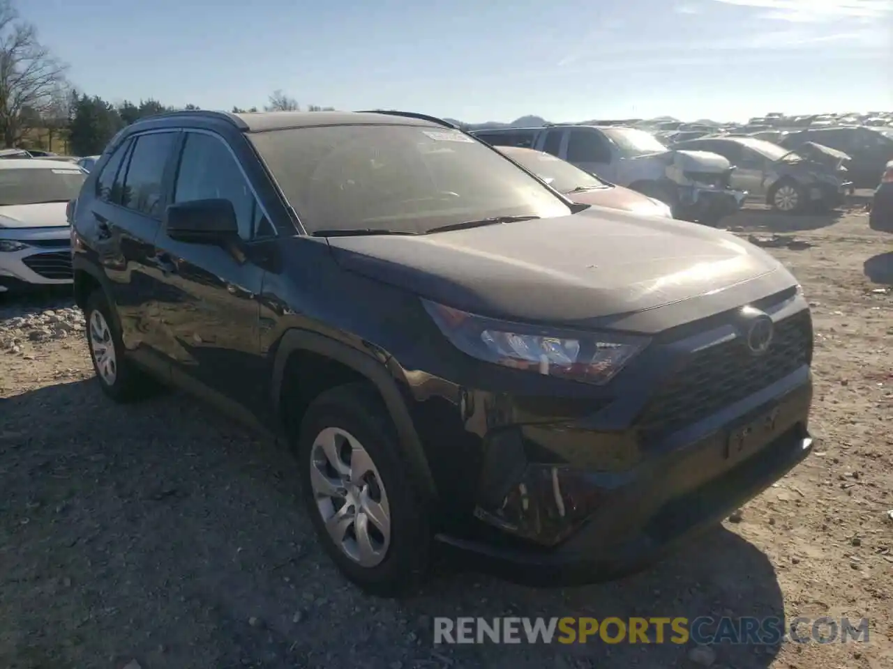 1 Photograph of a damaged car 2T3F1RFVXMW175534 TOYOTA RAV4 2021