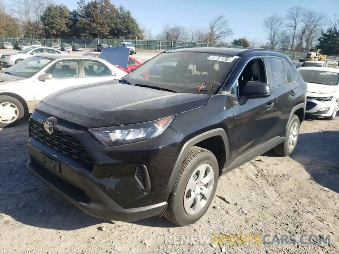 2 Photograph of a damaged car 2T3F1RFVXMW175534 TOYOTA RAV4 2021