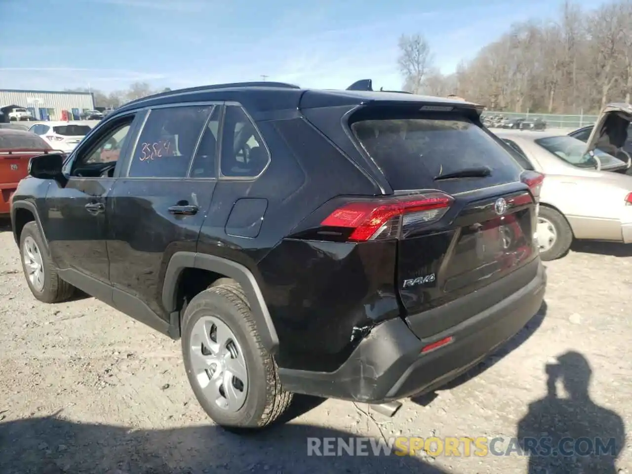 9 Photograph of a damaged car 2T3F1RFVXMW175534 TOYOTA RAV4 2021