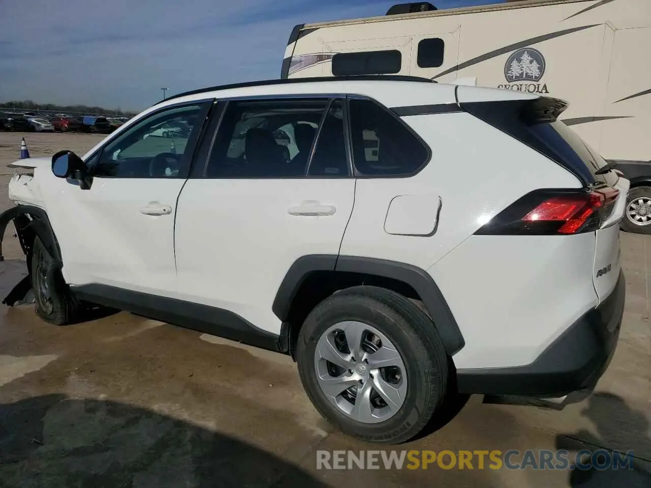 2 Photograph of a damaged car 2T3F1RFVXMW192012 TOYOTA RAV4 2021