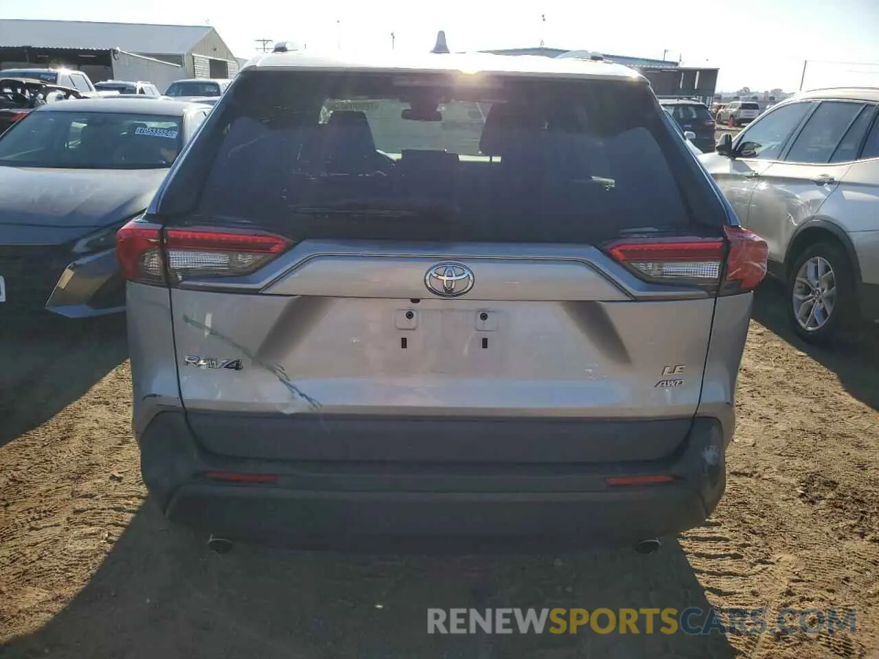 6 Photograph of a damaged car 2T3F1RFVXMW194844 TOYOTA RAV4 2021