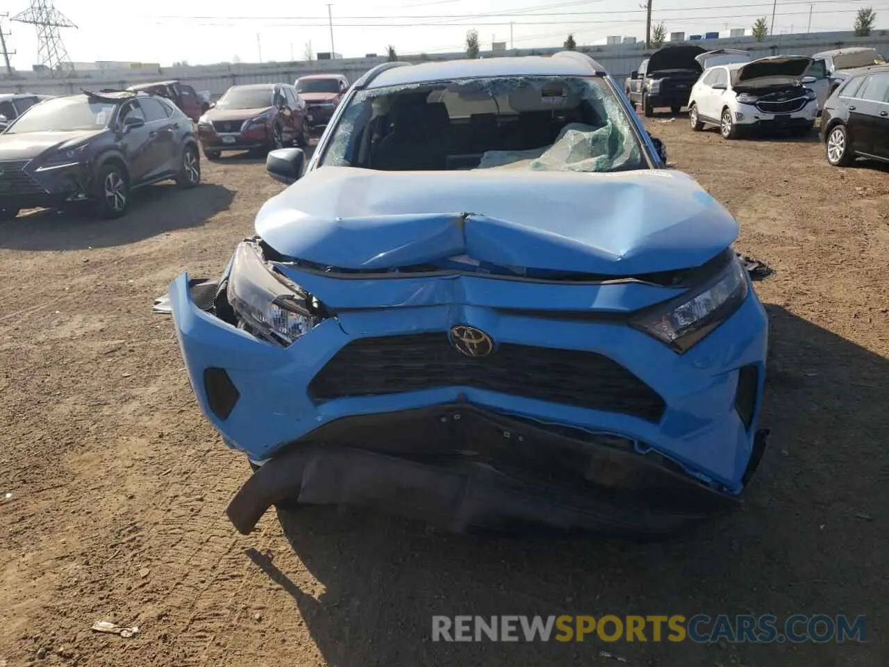 5 Photograph of a damaged car 2T3F1RFVXMW198330 TOYOTA RAV4 2021