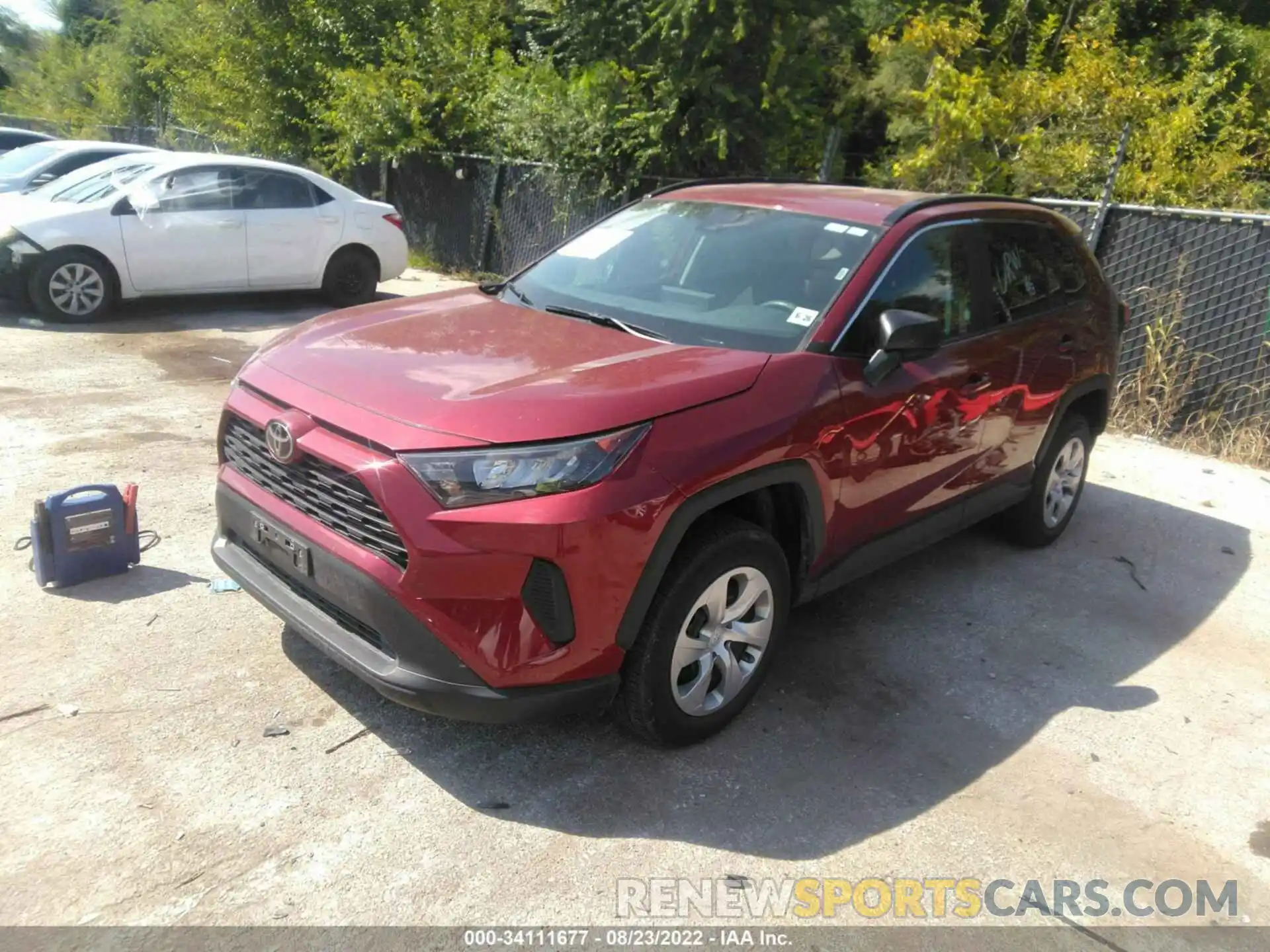 2 Photograph of a damaged car 2T3F1RFVXMW206748 TOYOTA RAV4 2021