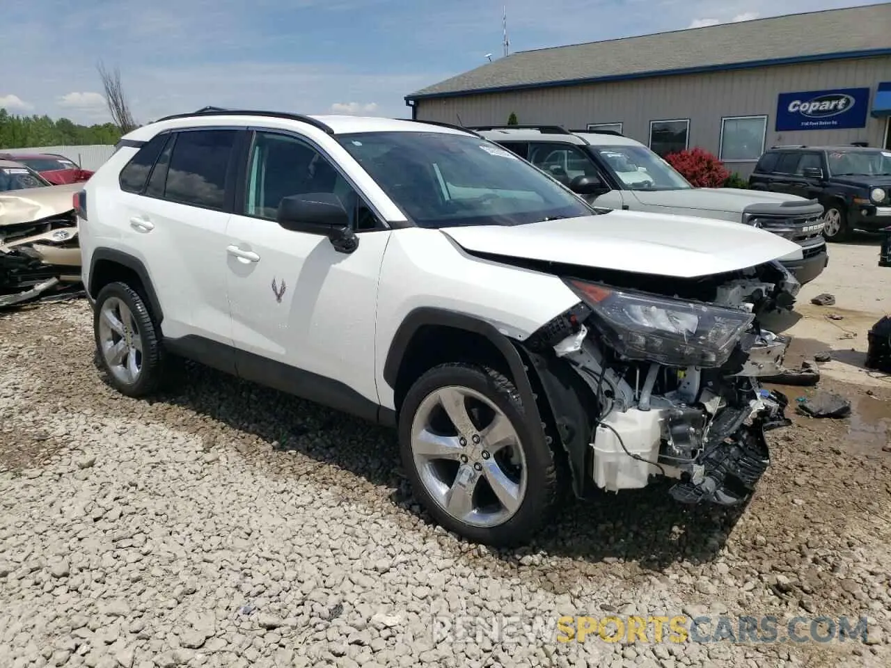 4 Photograph of a damaged car 2T3F1RFVXMW206829 TOYOTA RAV4 2021