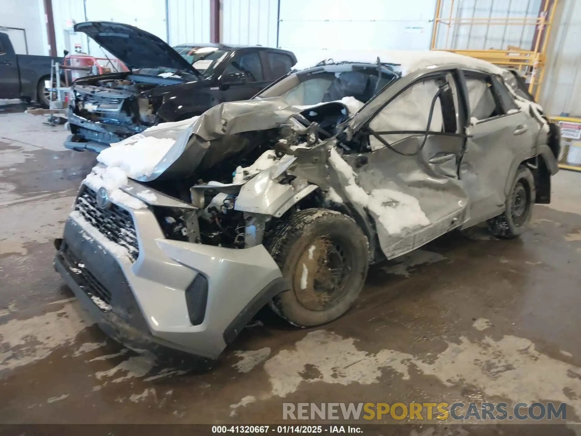 2 Photograph of a damaged car 2T3F1RFVXMW238681 TOYOTA RAV4 2021