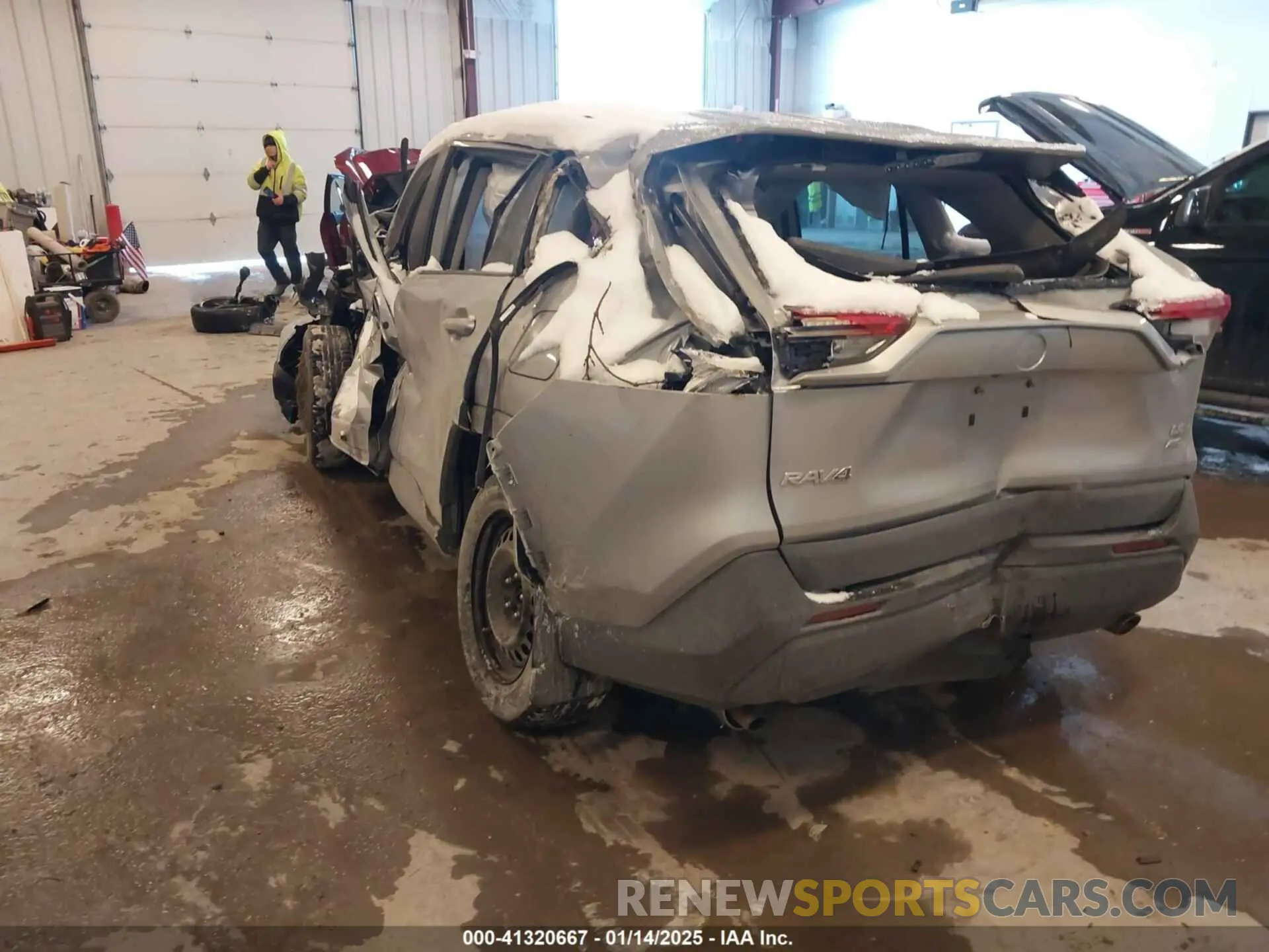 3 Photograph of a damaged car 2T3F1RFVXMW238681 TOYOTA RAV4 2021