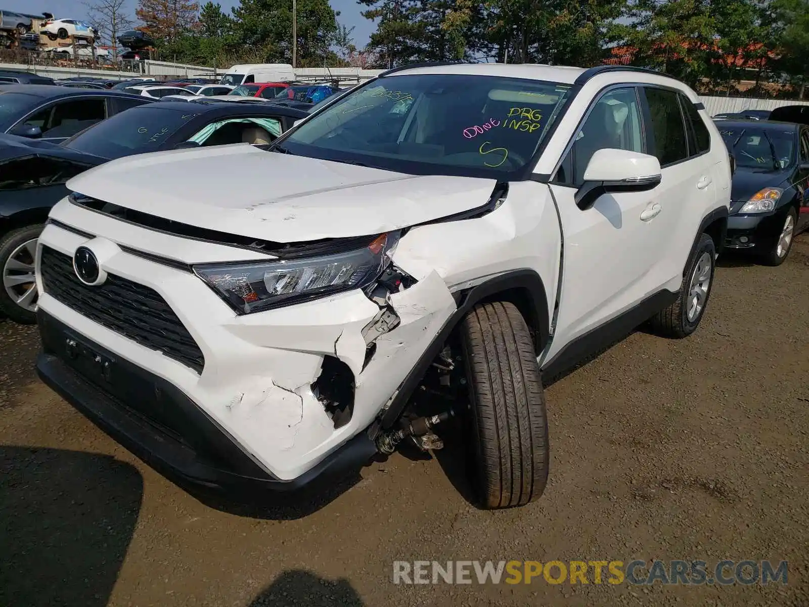 9 Photograph of a damaged car 2T3G1RFV0MC143584 TOYOTA RAV4 2021