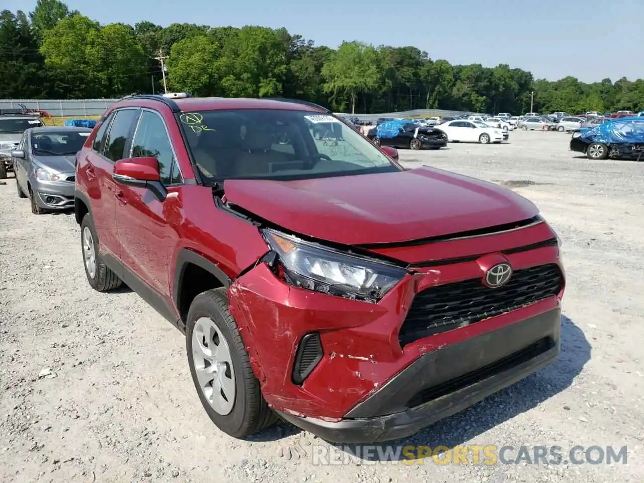 1 Photograph of a damaged car 2T3G1RFV0MC150308 TOYOTA RAV4 2021