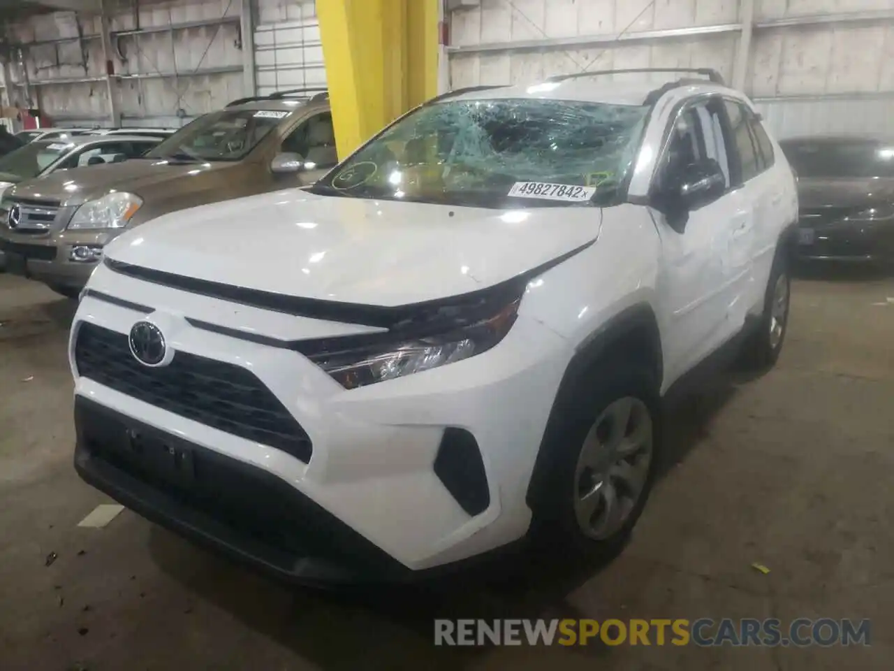 2 Photograph of a damaged car 2T3G1RFV0MC152690 TOYOTA RAV4 2021