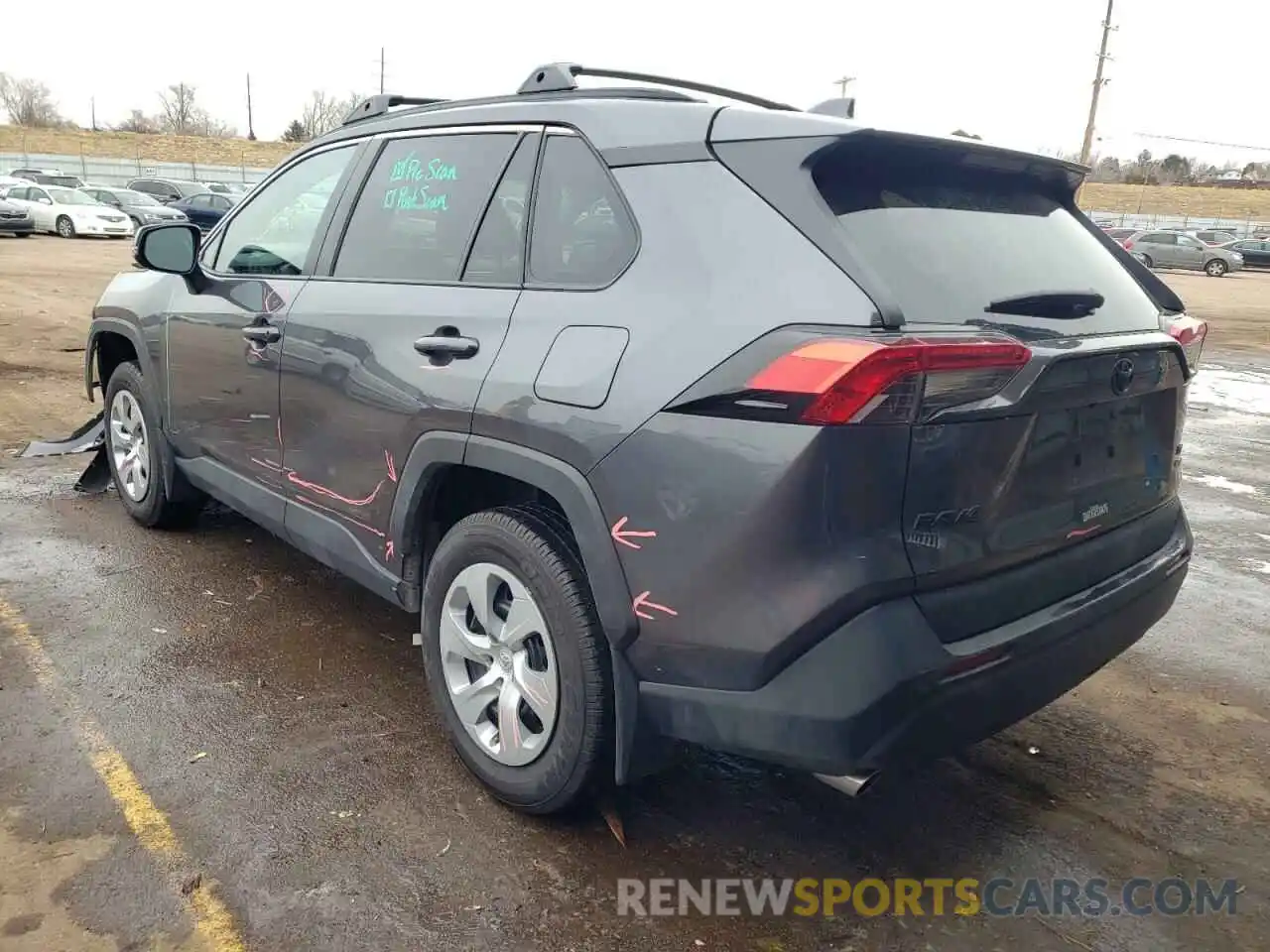 3 Photograph of a damaged car 2T3G1RFV0MC159543 TOYOTA RAV4 2021