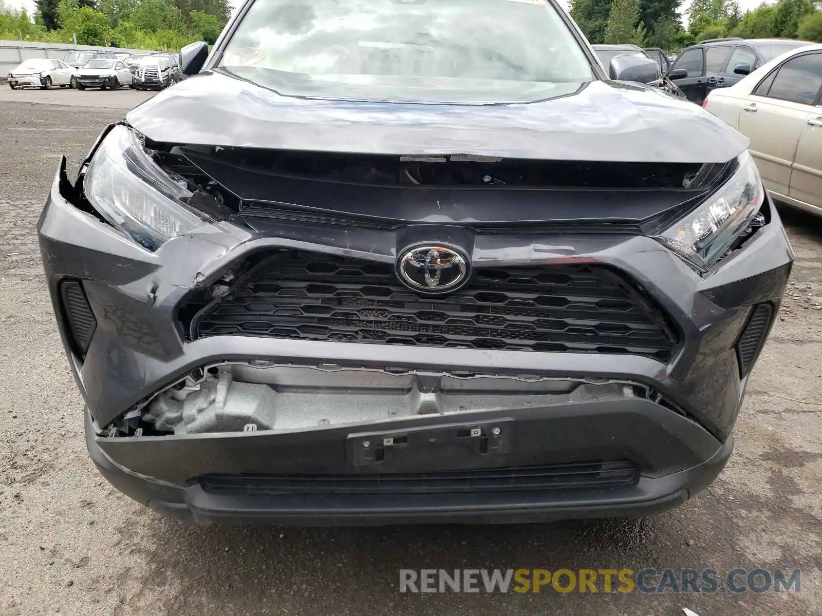 9 Photograph of a damaged car 2T3G1RFV0MW147696 TOYOTA RAV4 2021