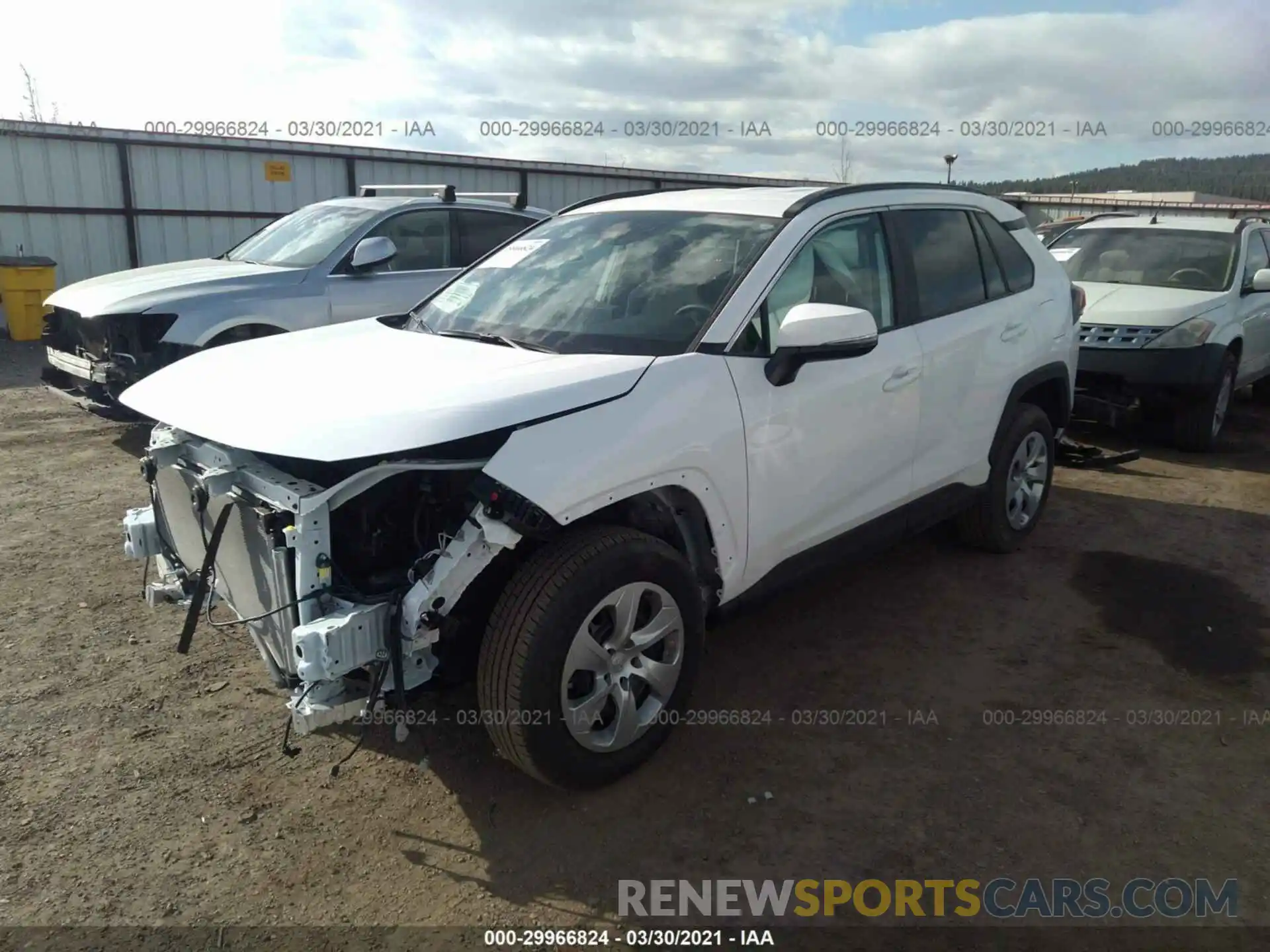 2 Photograph of a damaged car 2T3G1RFV0MW171108 TOYOTA RAV4 2021