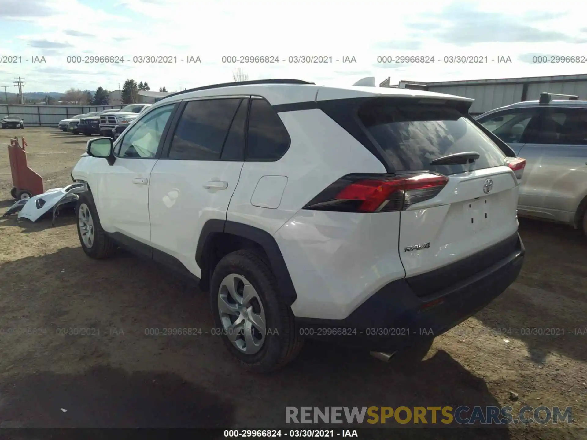 3 Photograph of a damaged car 2T3G1RFV0MW171108 TOYOTA RAV4 2021