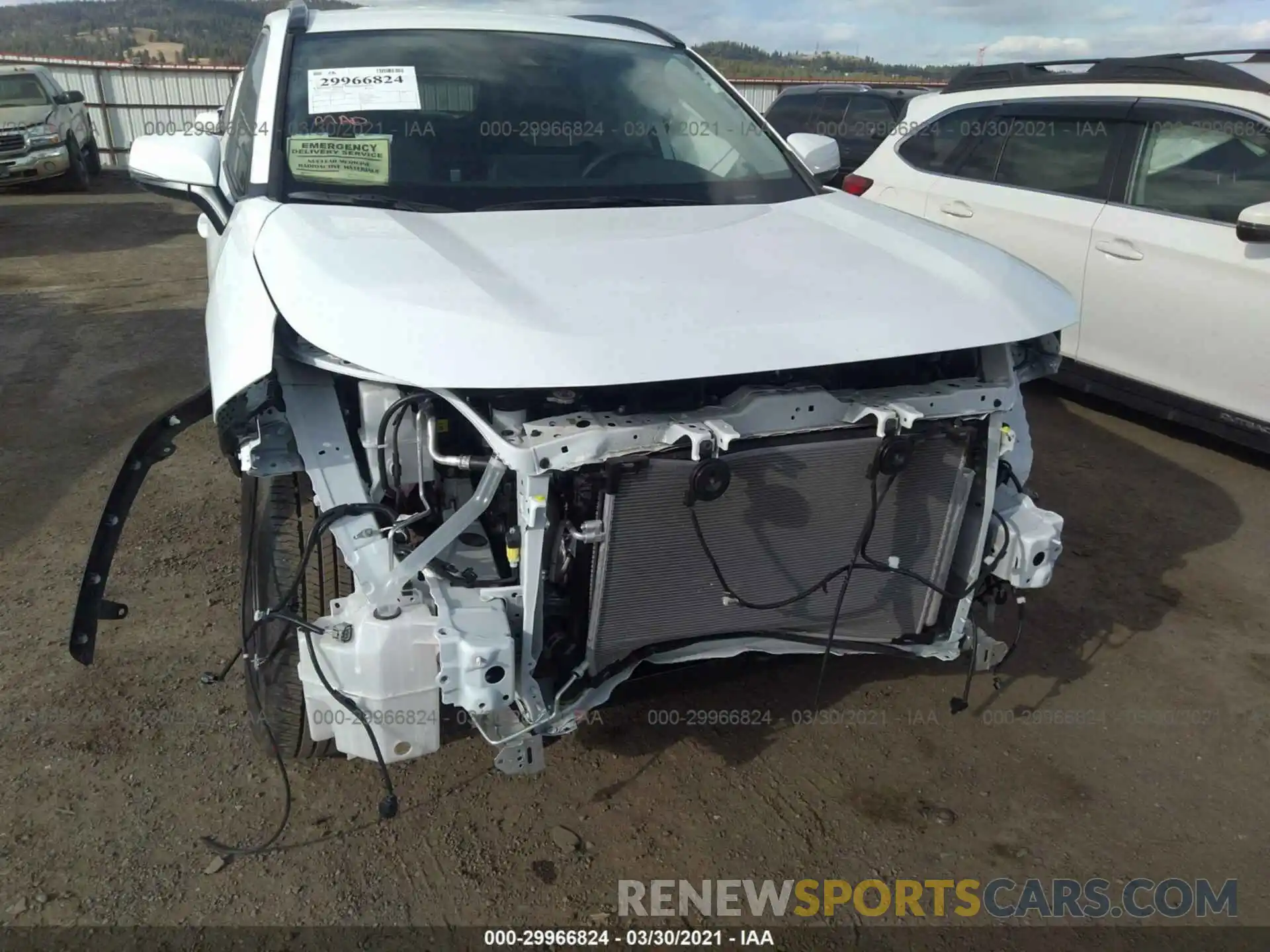 6 Photograph of a damaged car 2T3G1RFV0MW171108 TOYOTA RAV4 2021