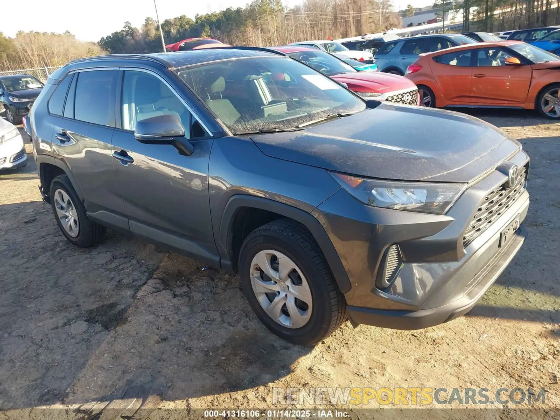 1 Photograph of a damaged car 2T3G1RFV1MC184175 TOYOTA RAV4 2021