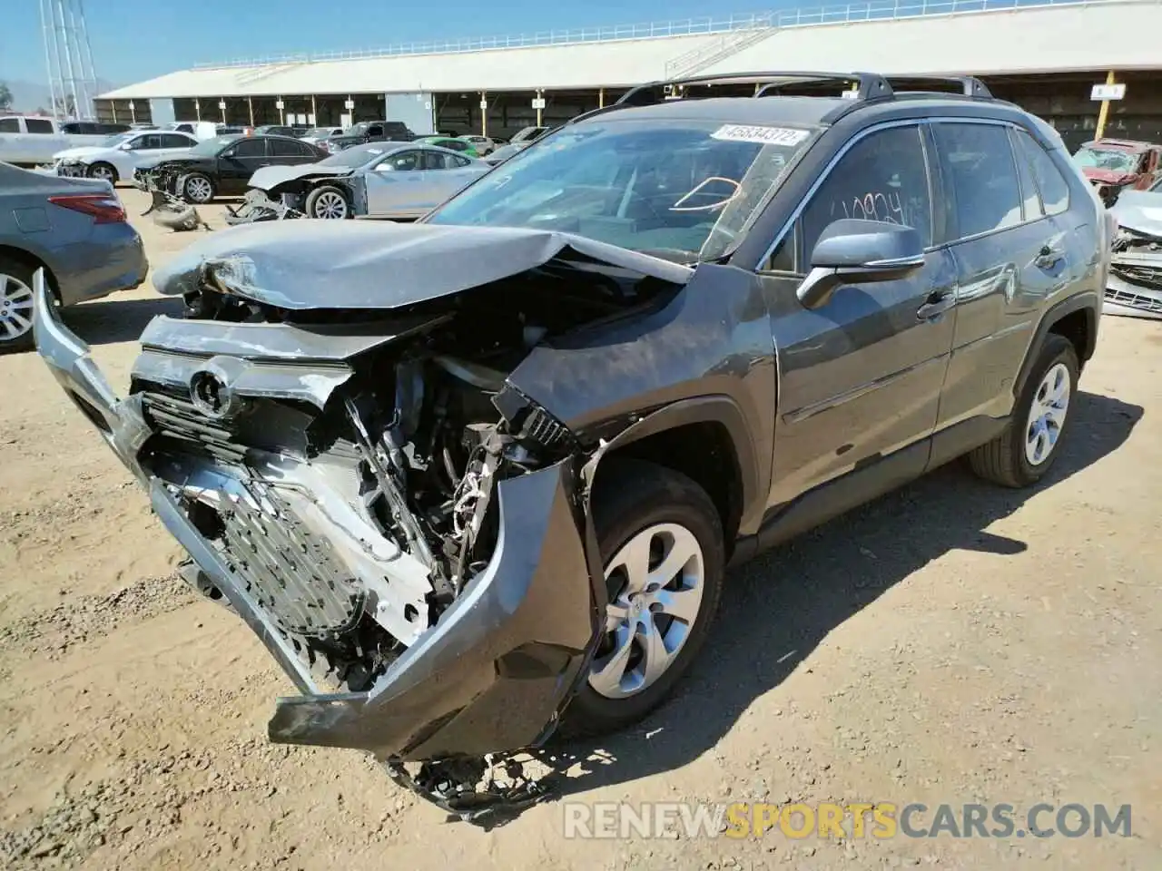 2 Photograph of a damaged car 2T3G1RFV1MC198514 TOYOTA RAV4 2021