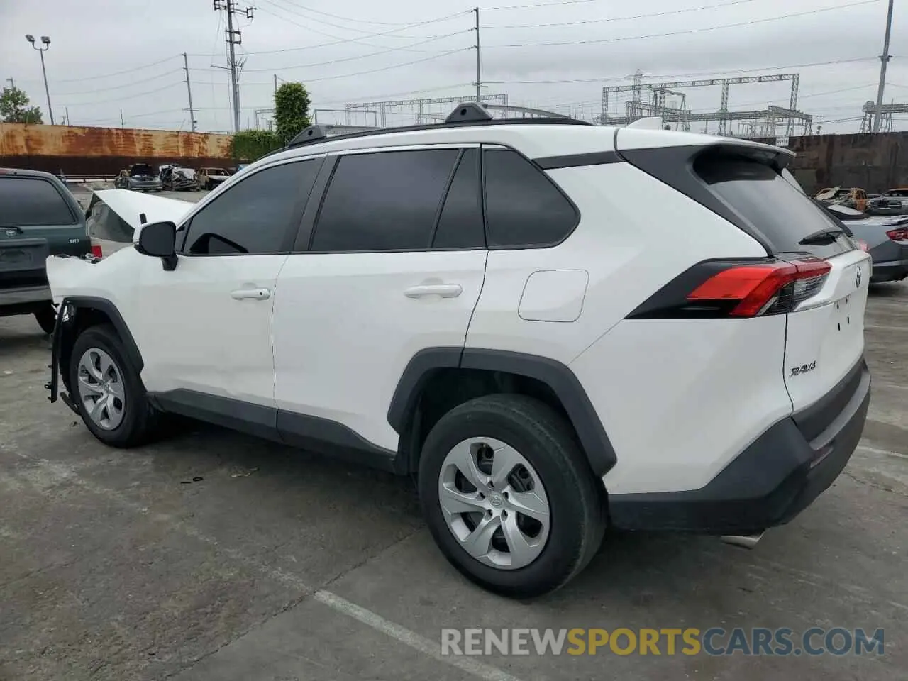 2 Photograph of a damaged car 2T3G1RFV1MW162093 TOYOTA RAV4 2021