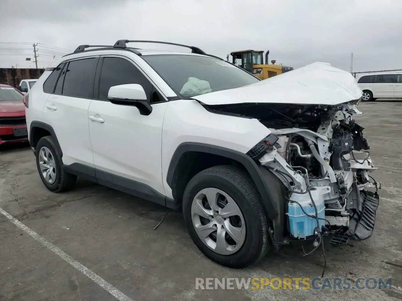4 Photograph of a damaged car 2T3G1RFV1MW162093 TOYOTA RAV4 2021