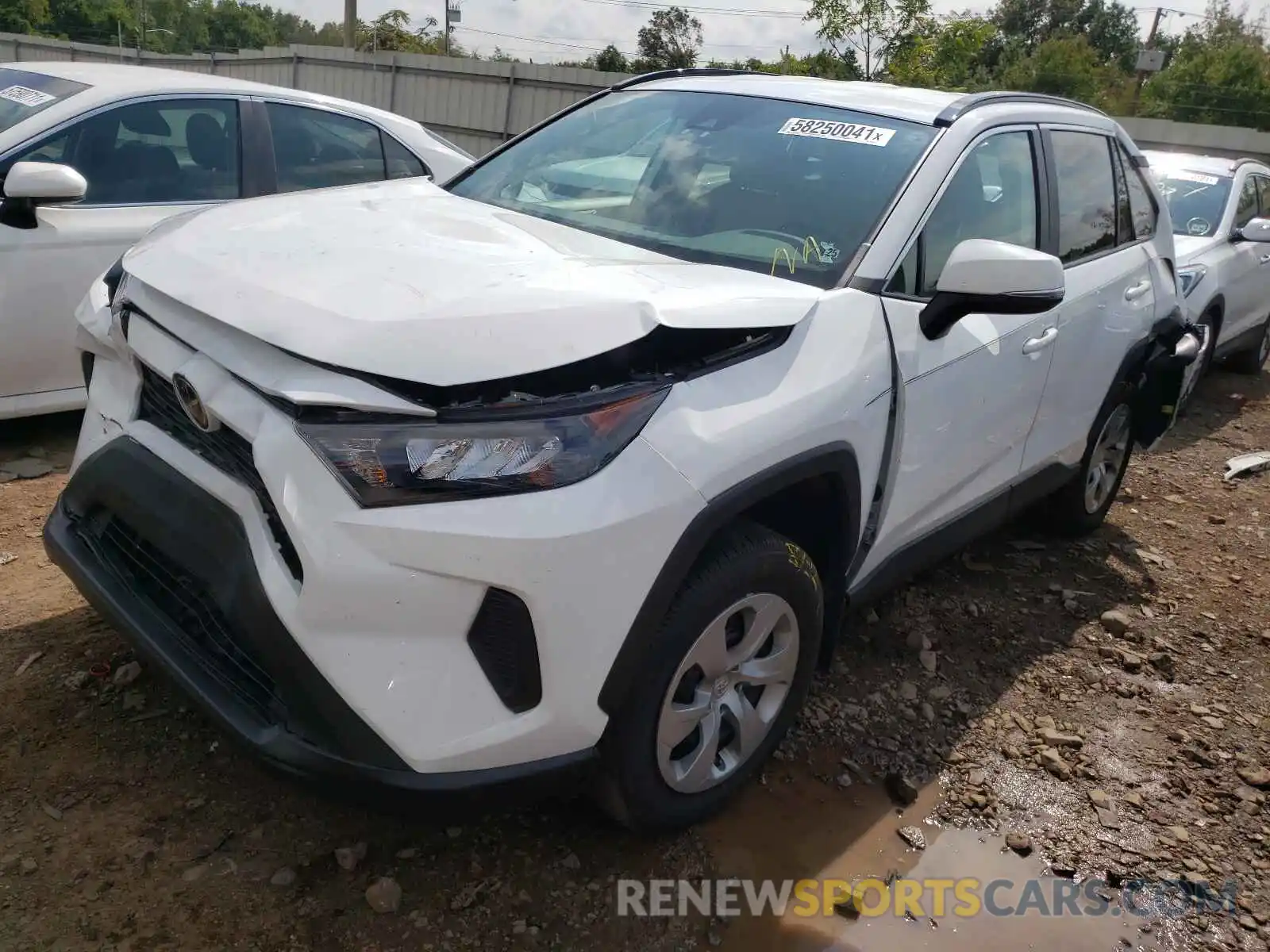 2 Photograph of a damaged car 2T3G1RFV1MW164474 TOYOTA RAV4 2021