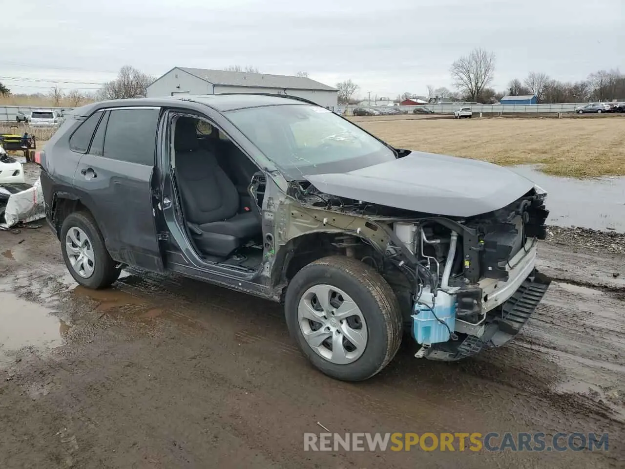 4 Photograph of a damaged car 2T3G1RFV1MW176060 TOYOTA RAV4 2021