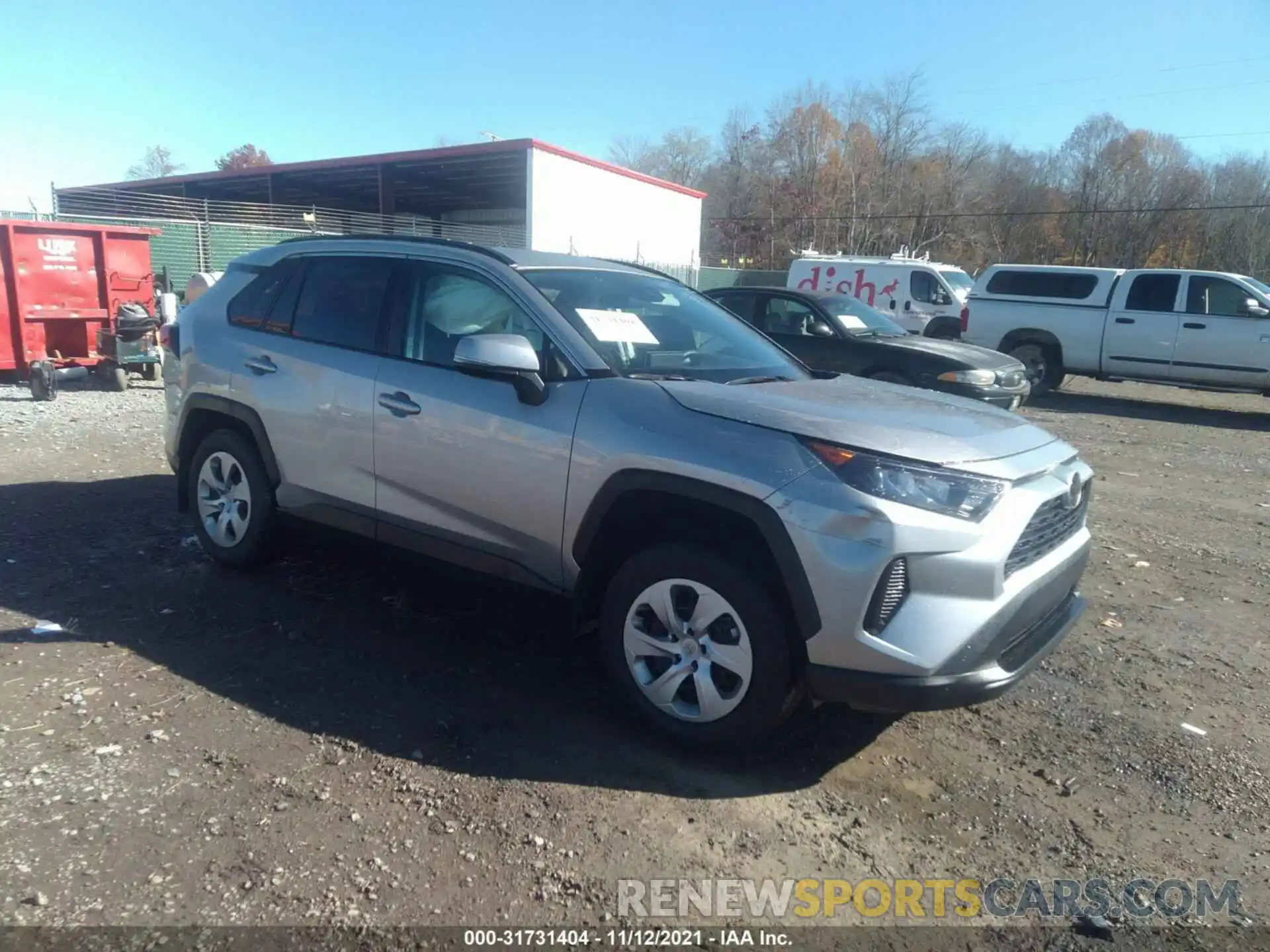 1 Photograph of a damaged car 2T3G1RFV2MC141738 TOYOTA RAV4 2021