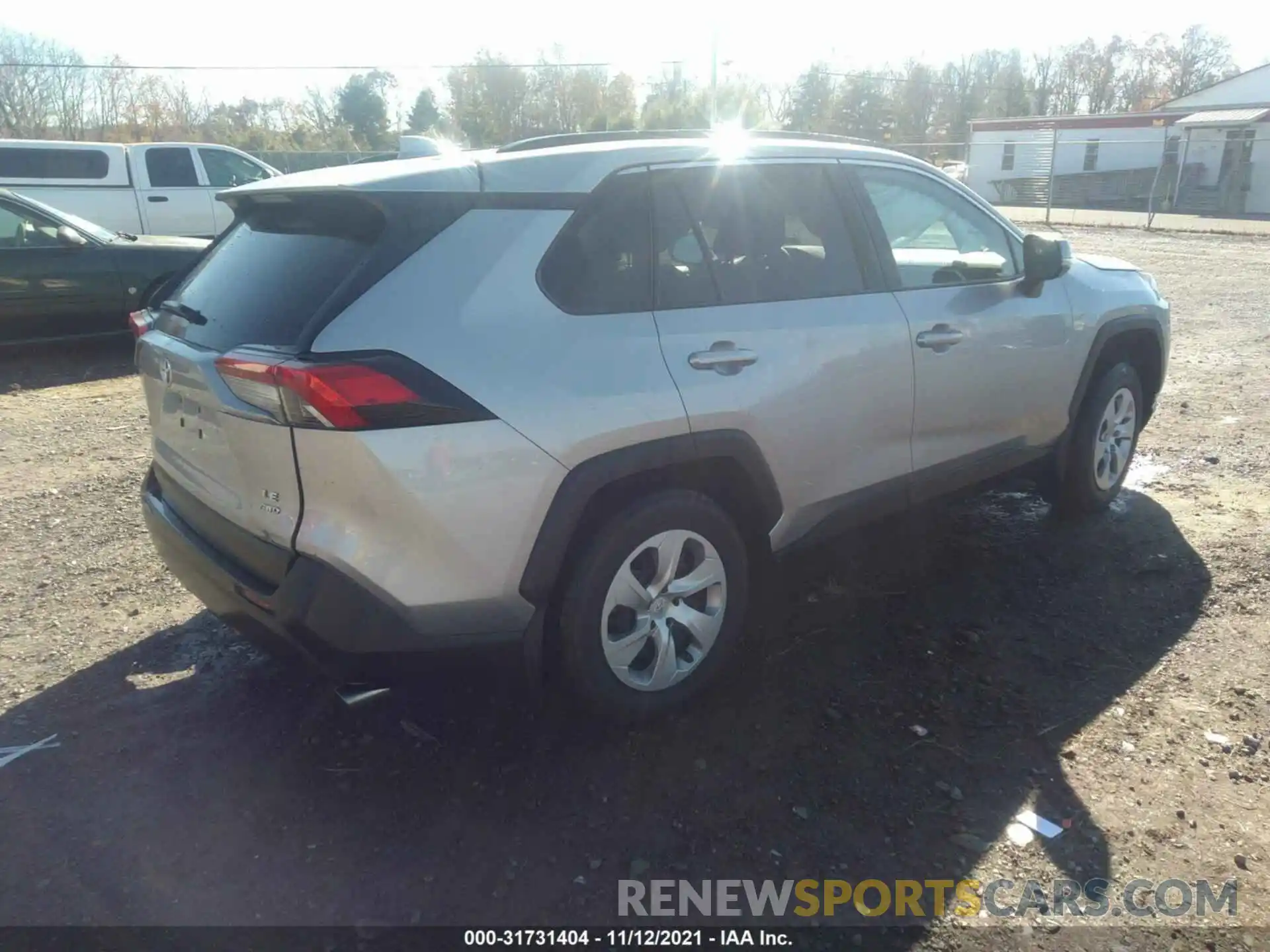 4 Photograph of a damaged car 2T3G1RFV2MC141738 TOYOTA RAV4 2021