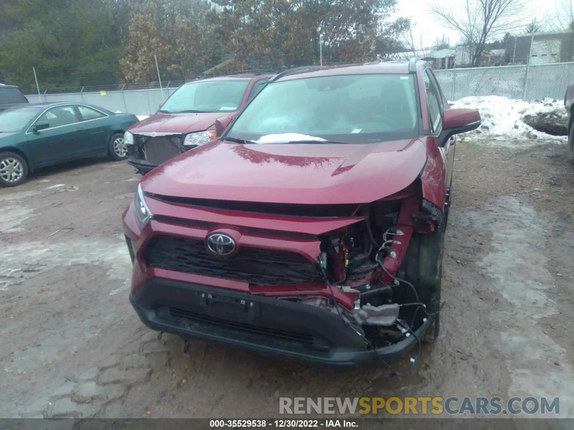 6 Photograph of a damaged car 2T3G1RFV2MC142484 TOYOTA RAV4 2021