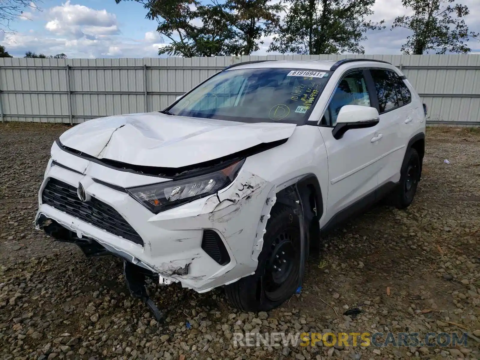 2 Photograph of a damaged car 2T3G1RFV2MC162489 TOYOTA RAV4 2021