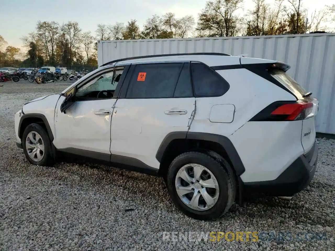 2 Photograph of a damaged car 2T3G1RFV2MC166011 TOYOTA RAV4 2021