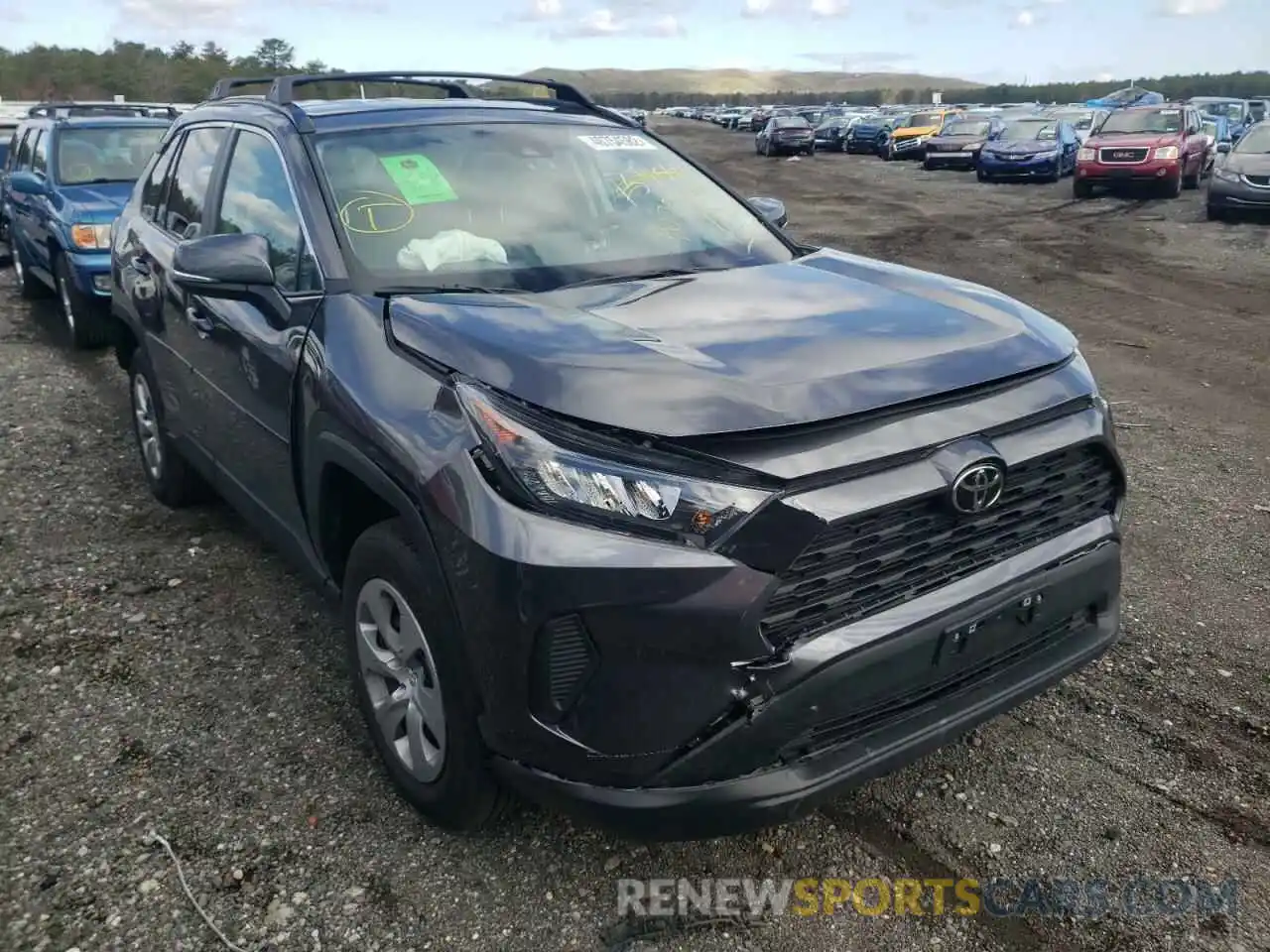 1 Photograph of a damaged car 2T3G1RFV2MC245159 TOYOTA RAV4 2021