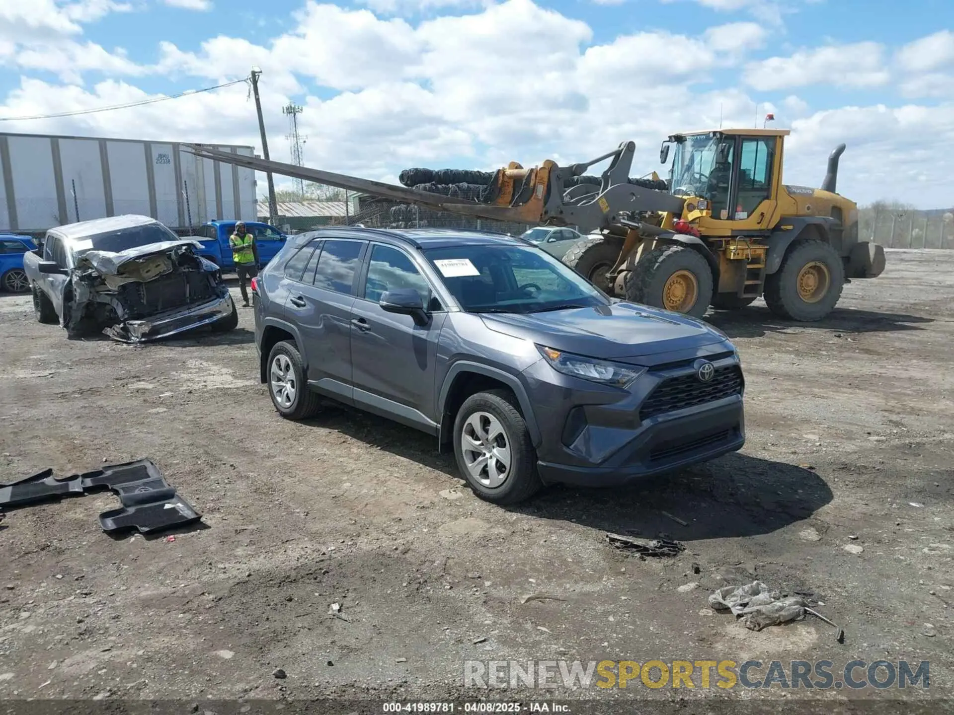 1 Photograph of a damaged car 2T3G1RFV2MW145562 TOYOTA RAV4 2021