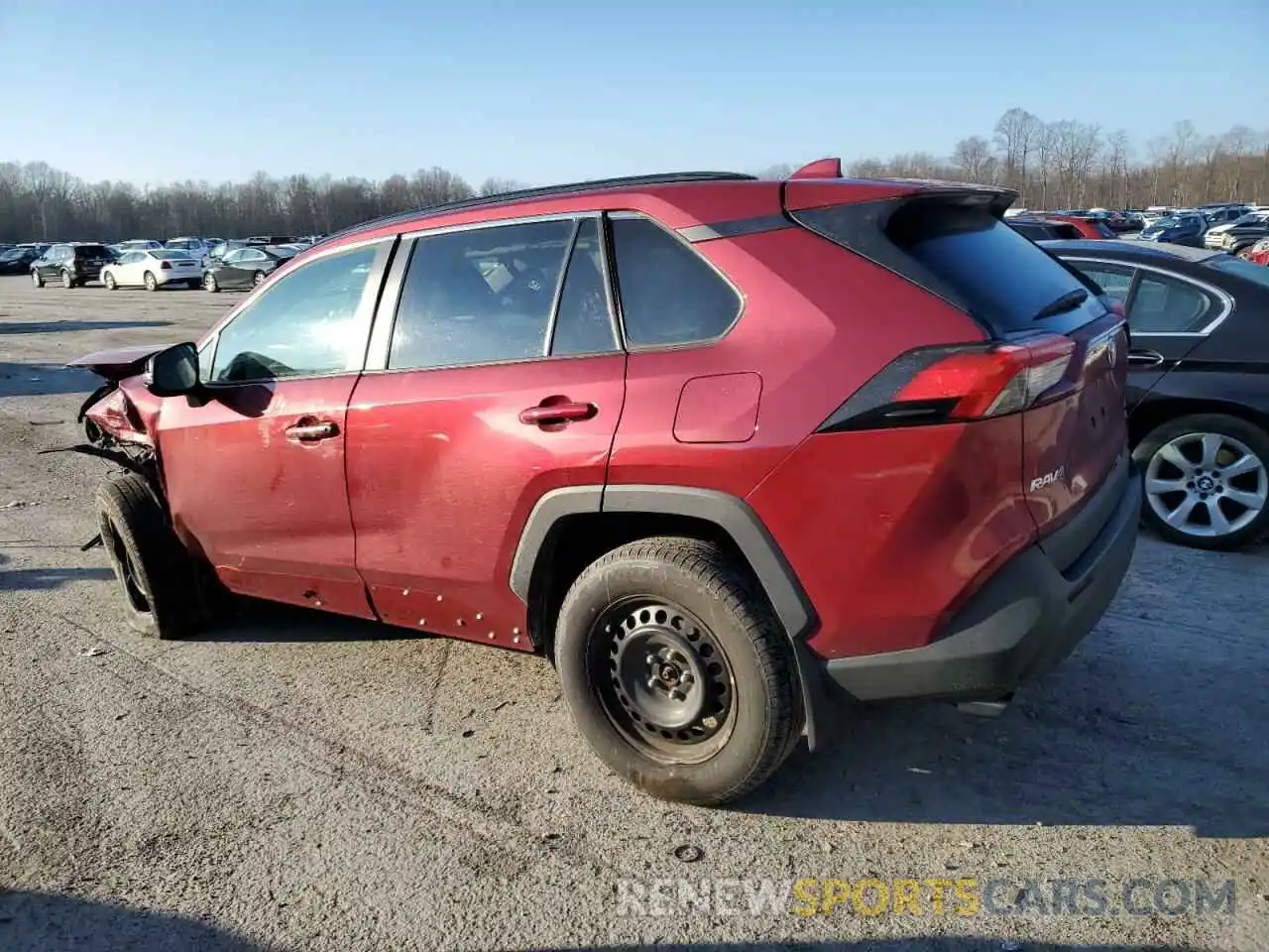 2 Photograph of a damaged car 2T3G1RFV2MW182093 TOYOTA RAV4 2021