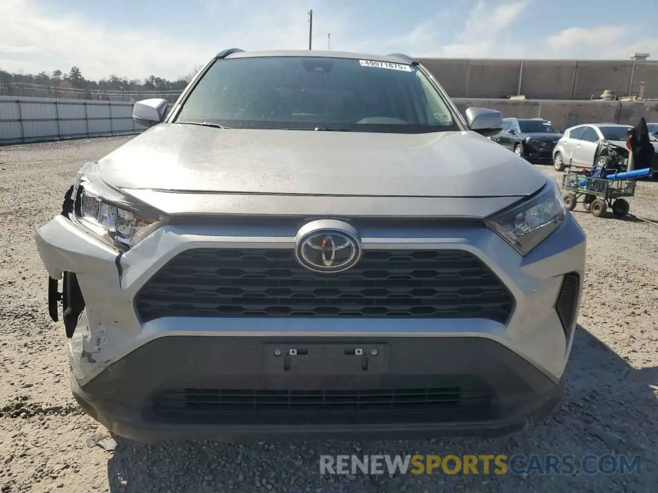 5 Photograph of a damaged car 2T3G1RFV2MW218784 TOYOTA RAV4 2021