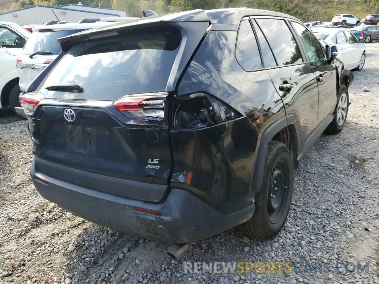 4 Photograph of a damaged car 2T3G1RFV3MC215622 TOYOTA RAV4 2021