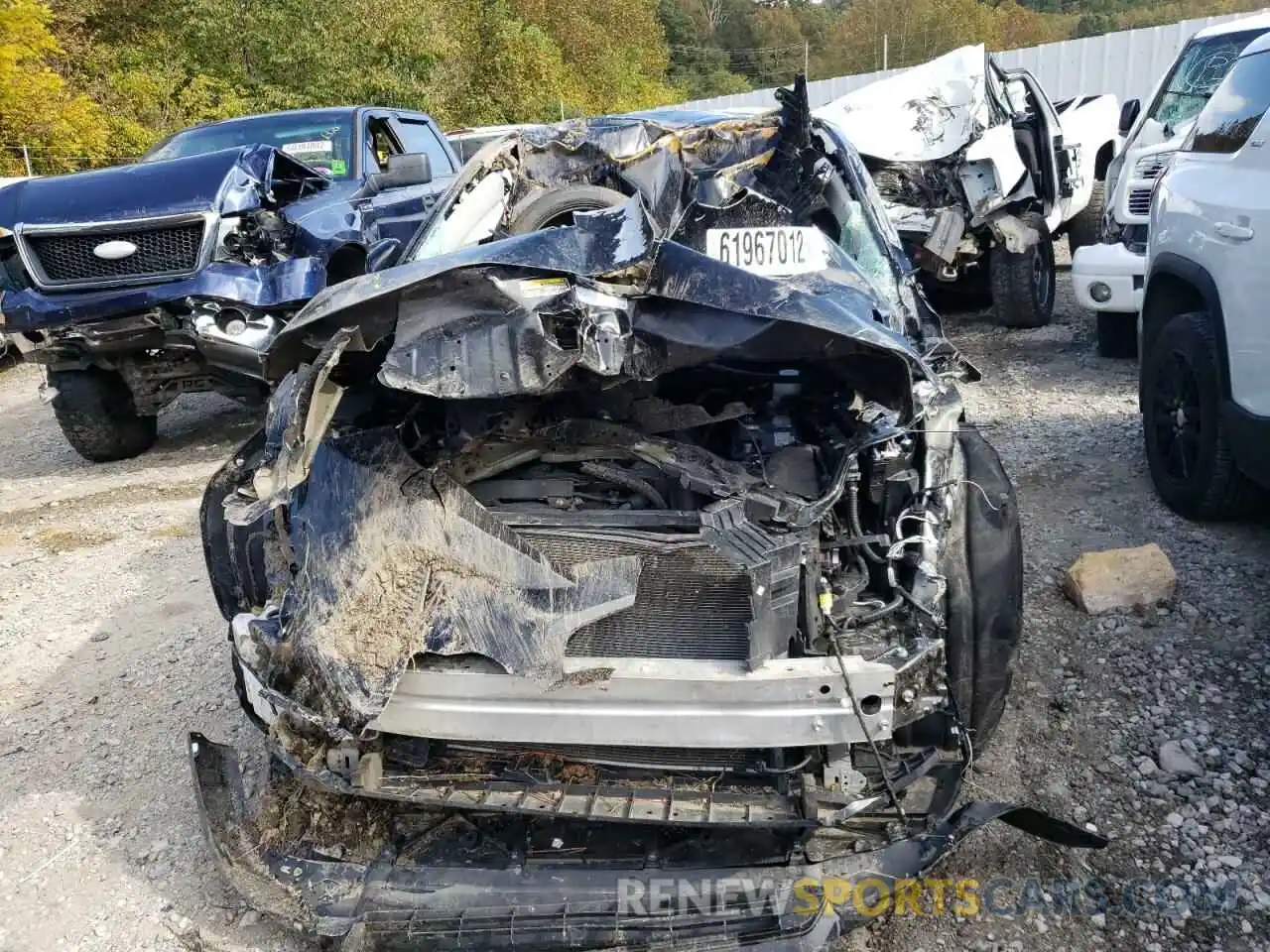 9 Photograph of a damaged car 2T3G1RFV3MC215622 TOYOTA RAV4 2021