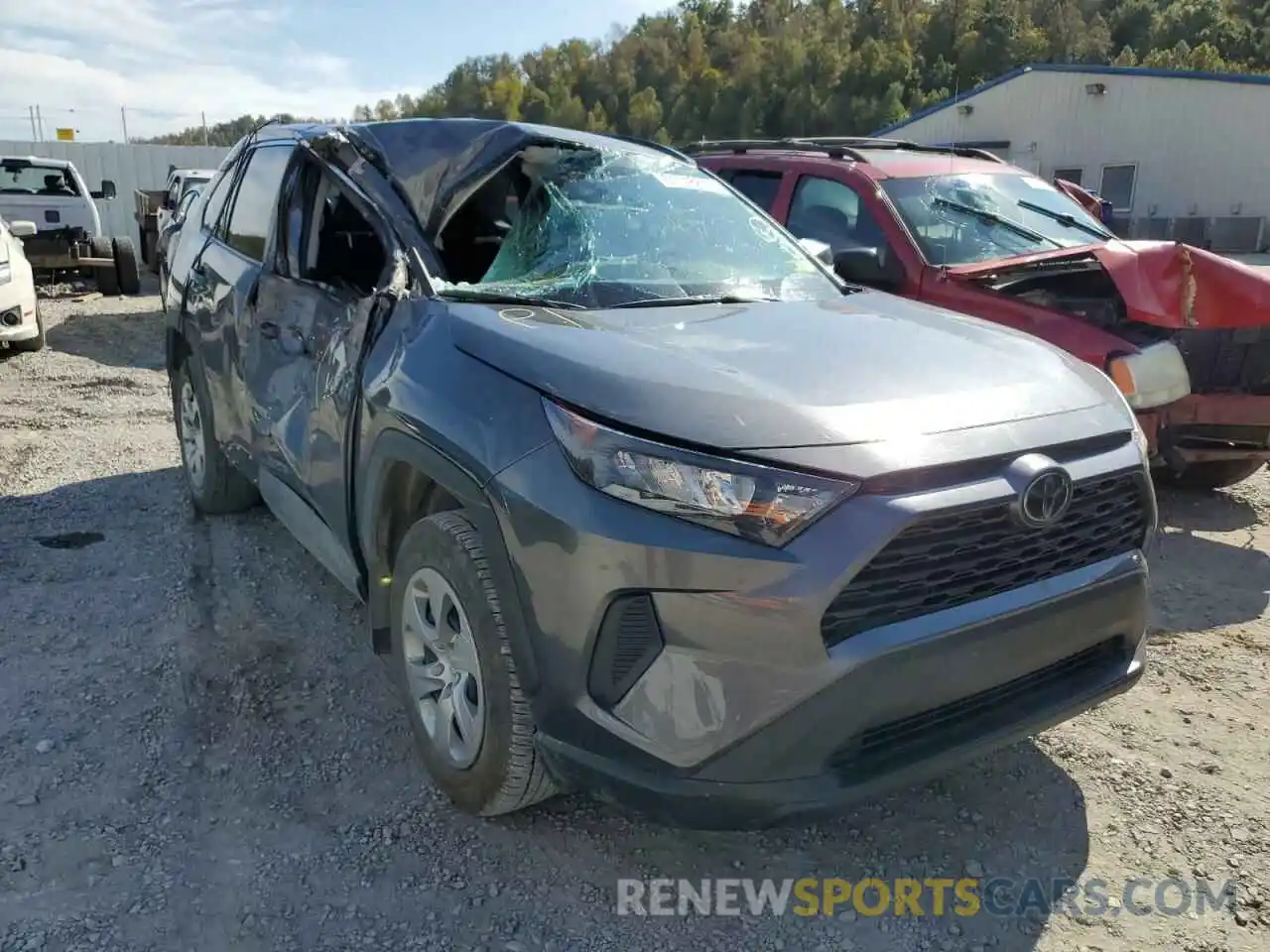 1 Photograph of a damaged car 2T3G1RFV3MC246028 TOYOTA RAV4 2021