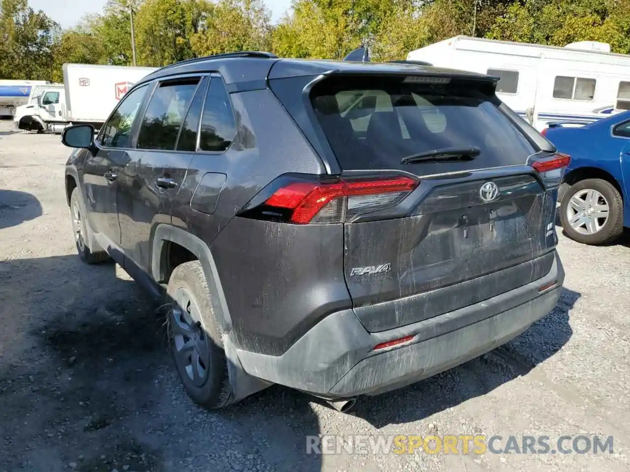 3 Photograph of a damaged car 2T3G1RFV3MC246028 TOYOTA RAV4 2021