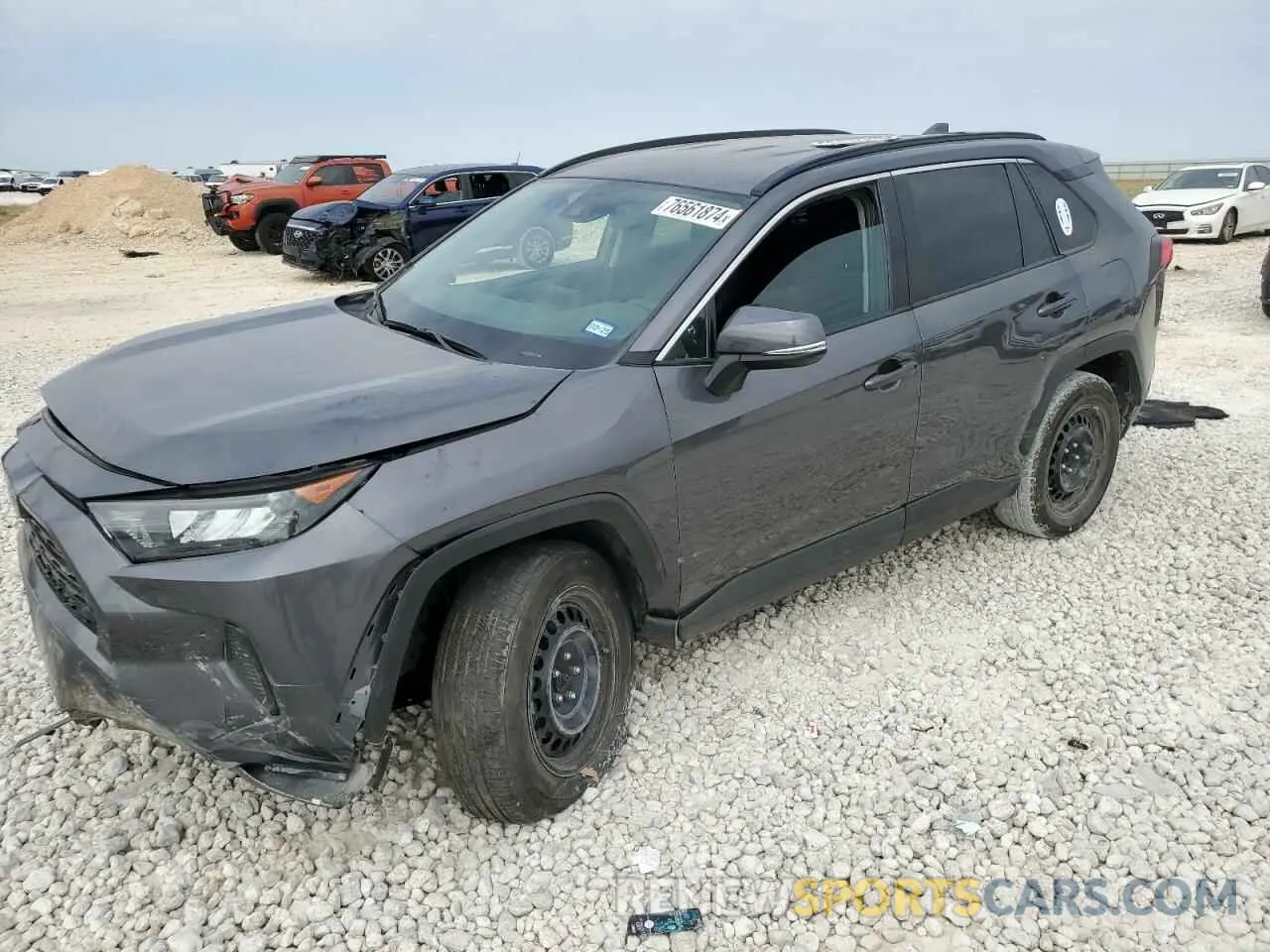 1 Photograph of a damaged car 2T3G1RFV3MC251939 TOYOTA RAV4 2021
