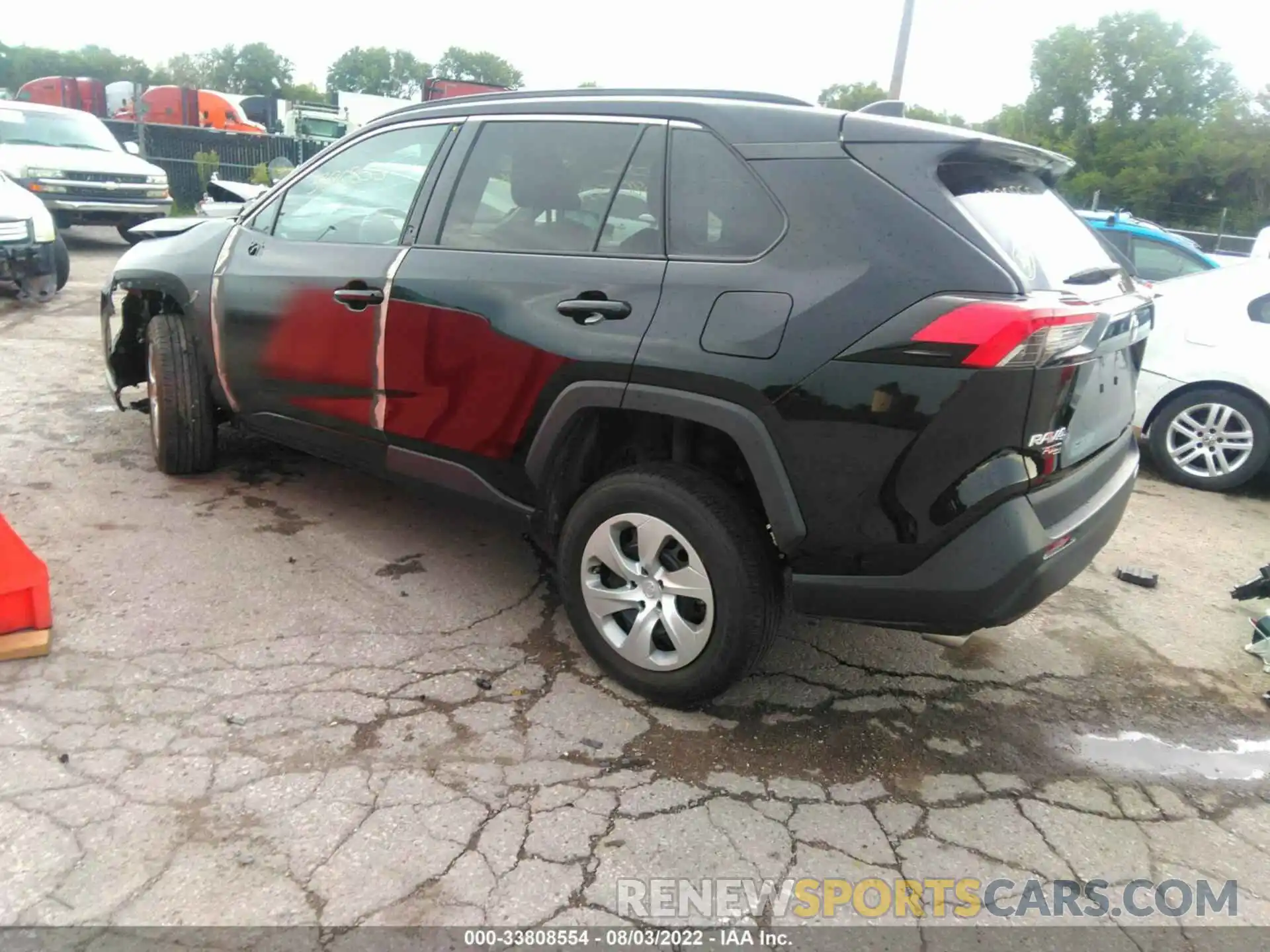 3 Photograph of a damaged car 2T3G1RFV3MW144758 TOYOTA RAV4 2021