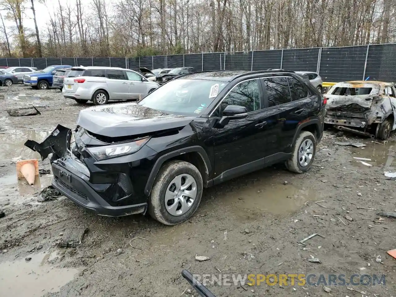 1 Photograph of a damaged car 2T3G1RFV4MC247429 TOYOTA RAV4 2021