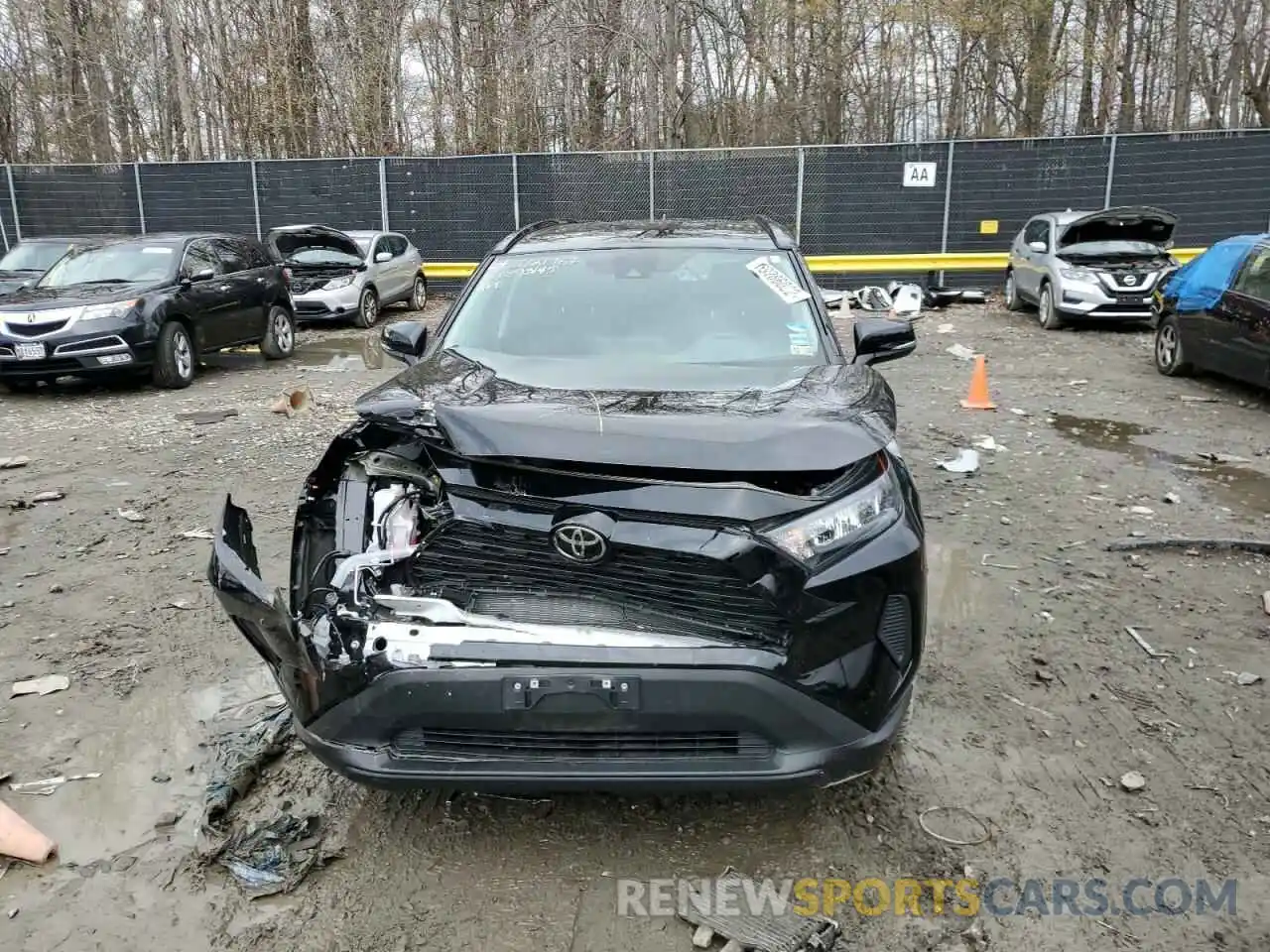 5 Photograph of a damaged car 2T3G1RFV4MC247429 TOYOTA RAV4 2021