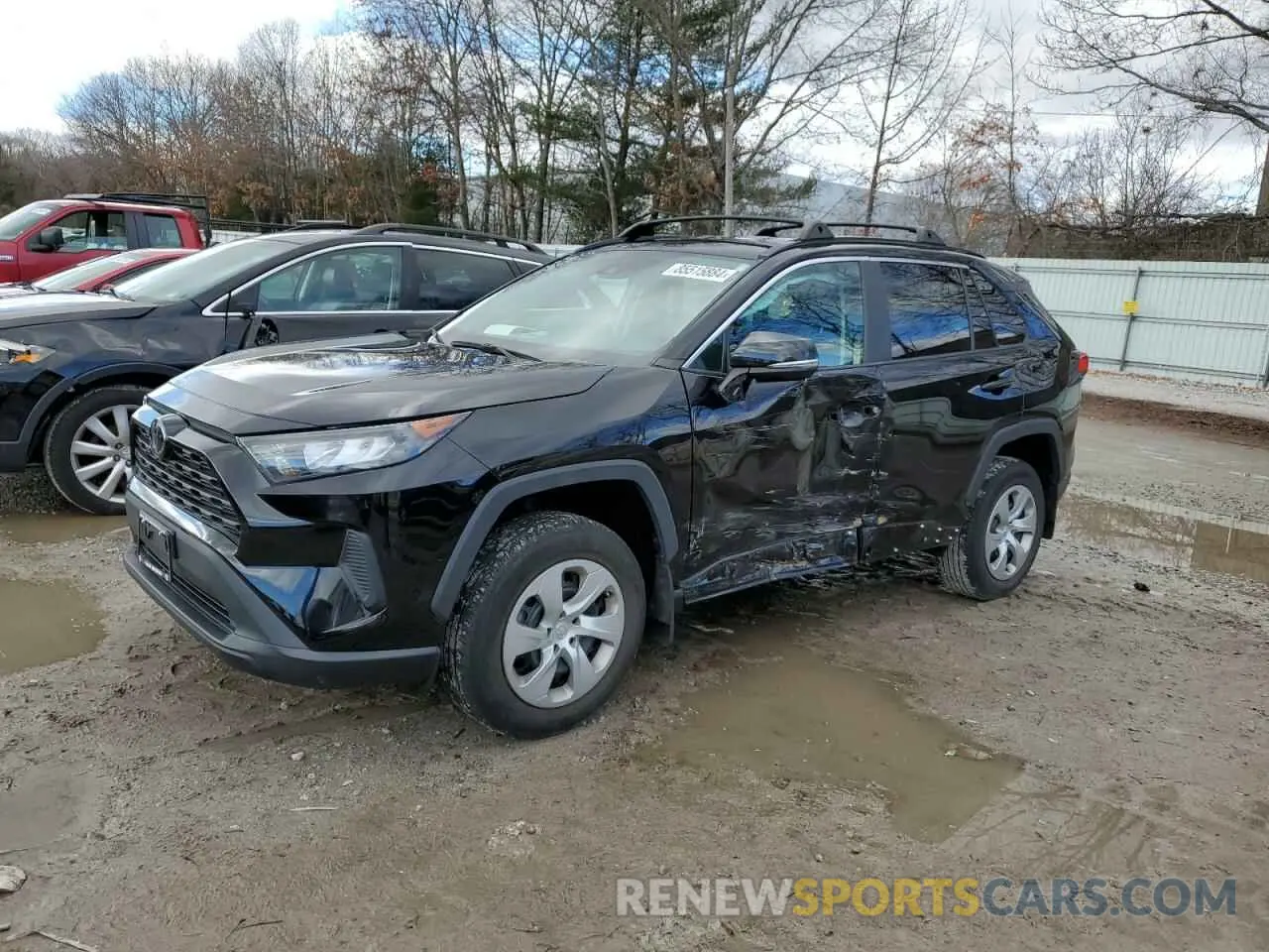 1 Photograph of a damaged car 2T3G1RFV4MW148480 TOYOTA RAV4 2021