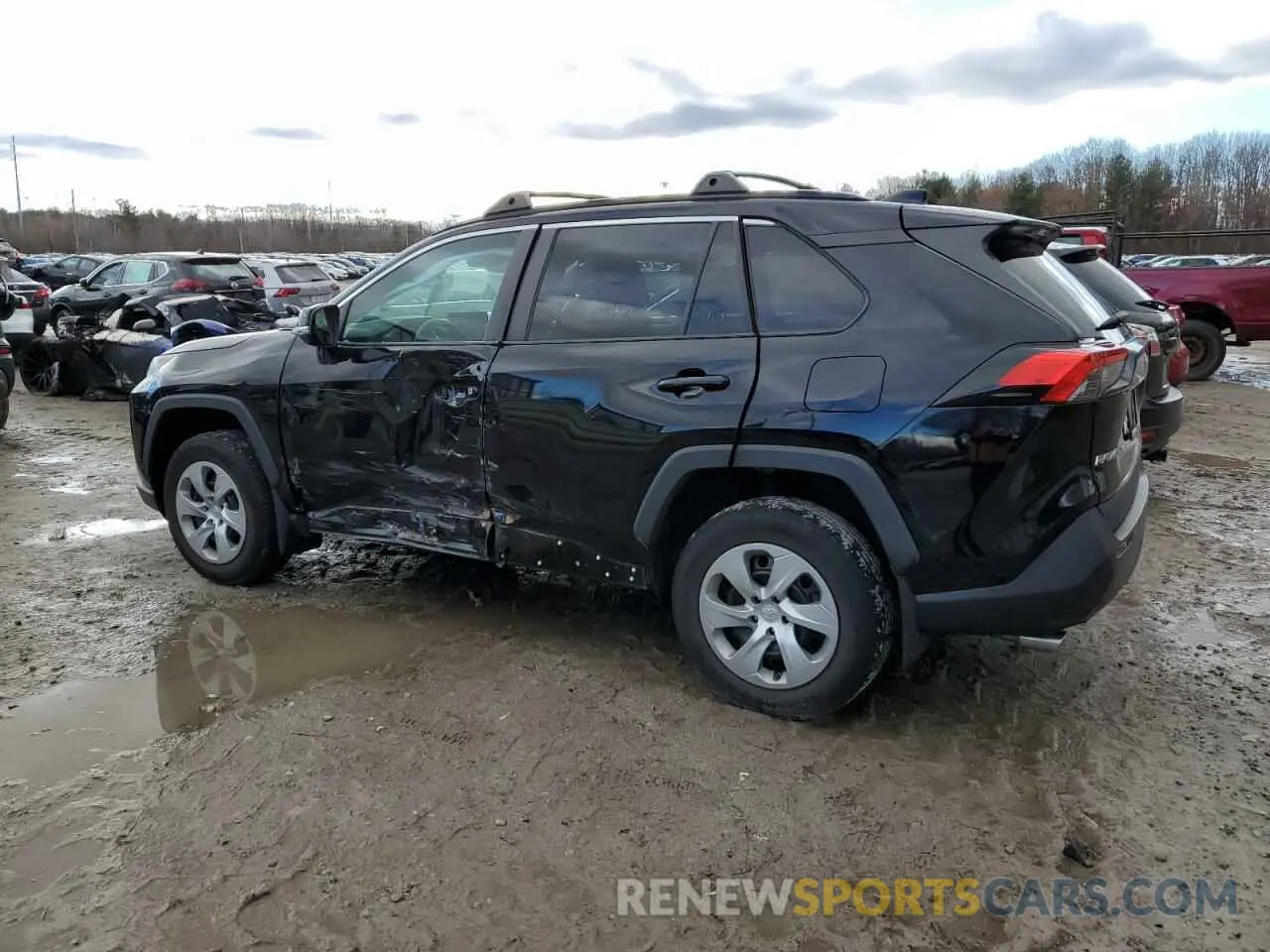 2 Photograph of a damaged car 2T3G1RFV4MW148480 TOYOTA RAV4 2021