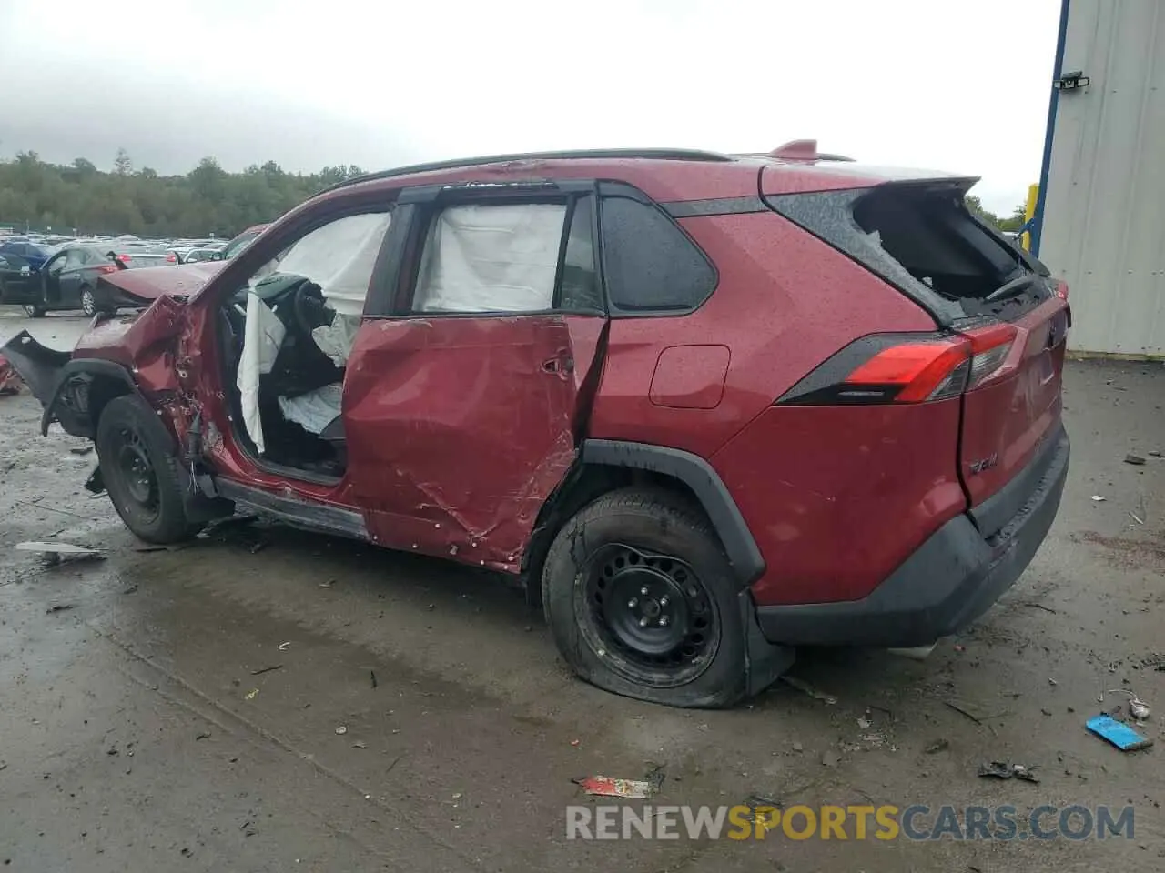 2 Photograph of a damaged car 2T3G1RFV4MW209214 TOYOTA RAV4 2021