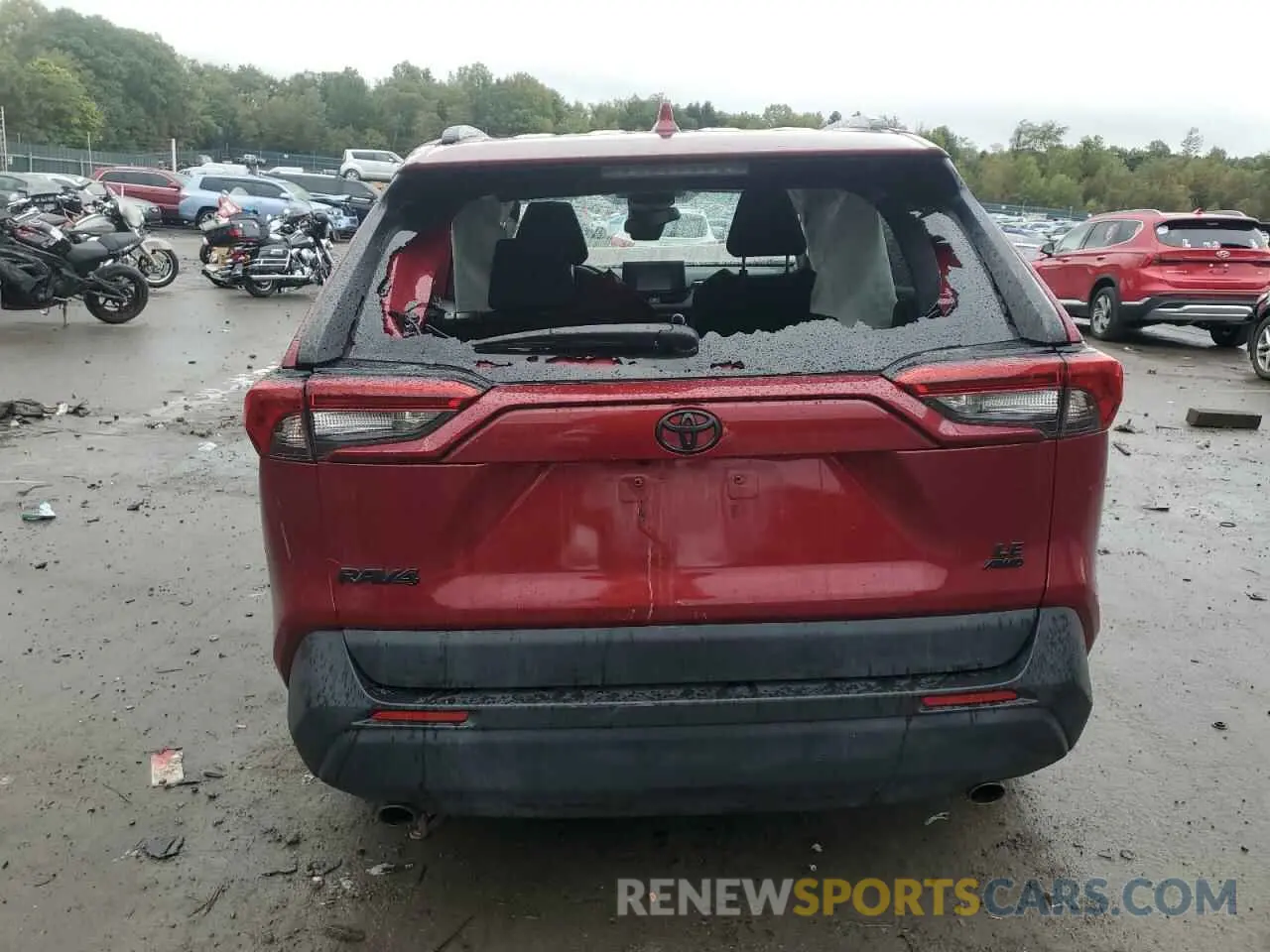 6 Photograph of a damaged car 2T3G1RFV4MW209214 TOYOTA RAV4 2021