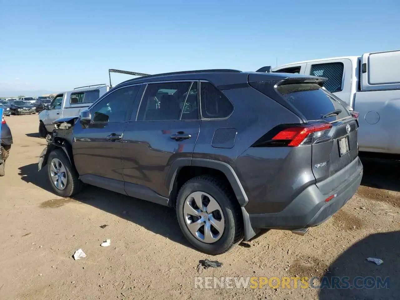 2 Photograph of a damaged car 2T3G1RFV4MW220651 TOYOTA RAV4 2021