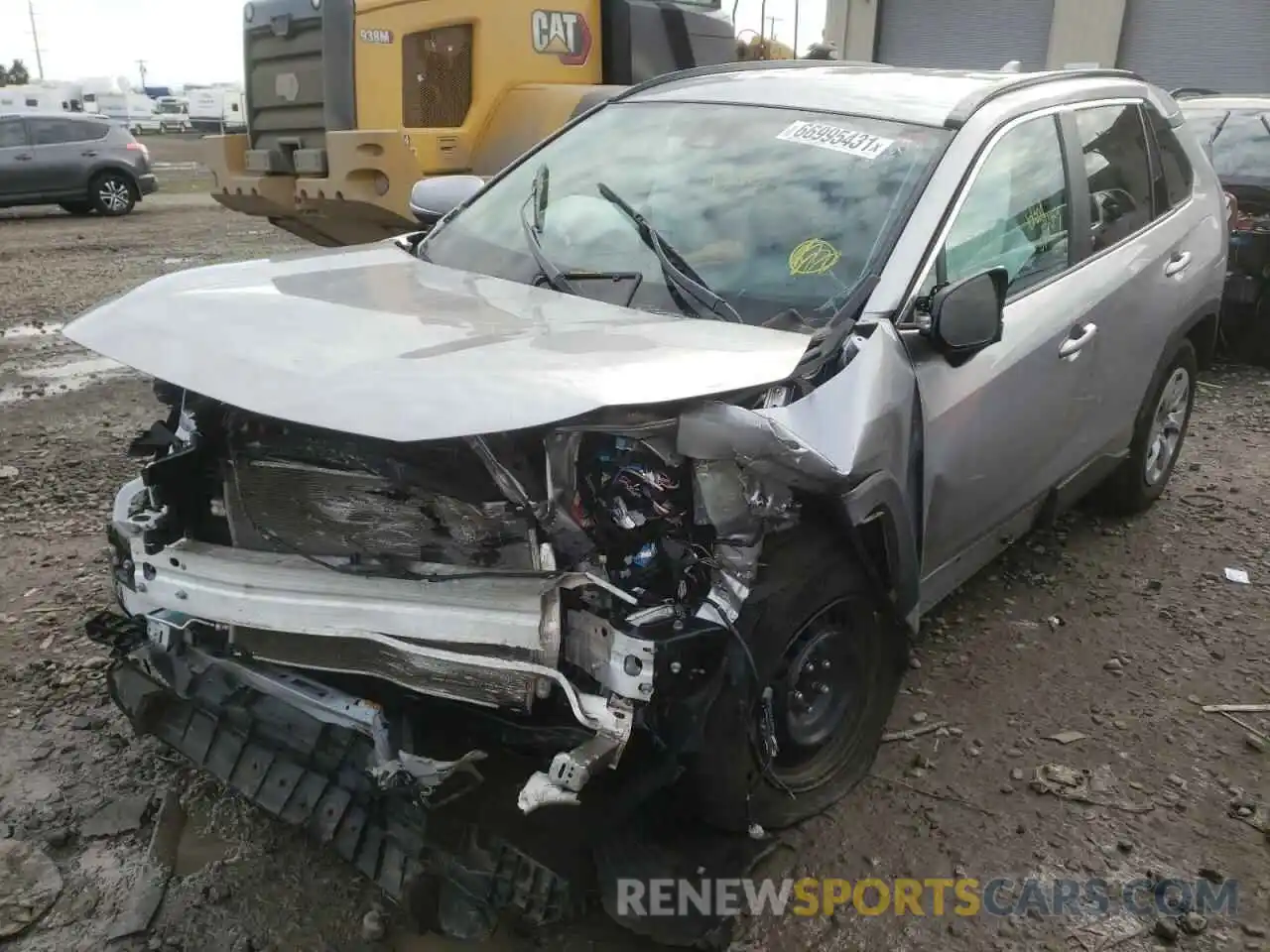 2 Photograph of a damaged car 2T3G1RFV5MC162566 TOYOTA RAV4 2021