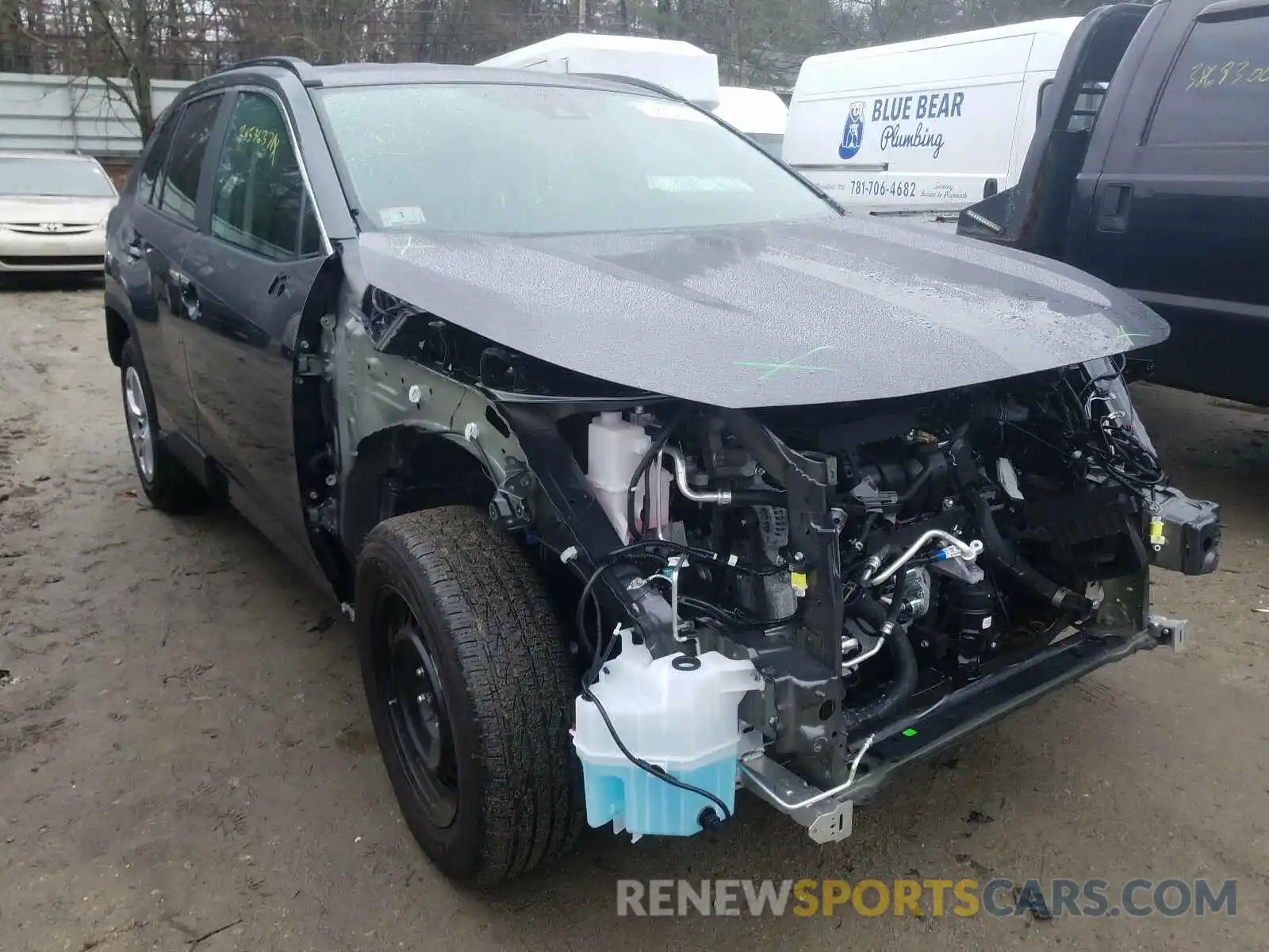 1 Photograph of a damaged car 2T3G1RFV5MC171770 TOYOTA RAV4 2021