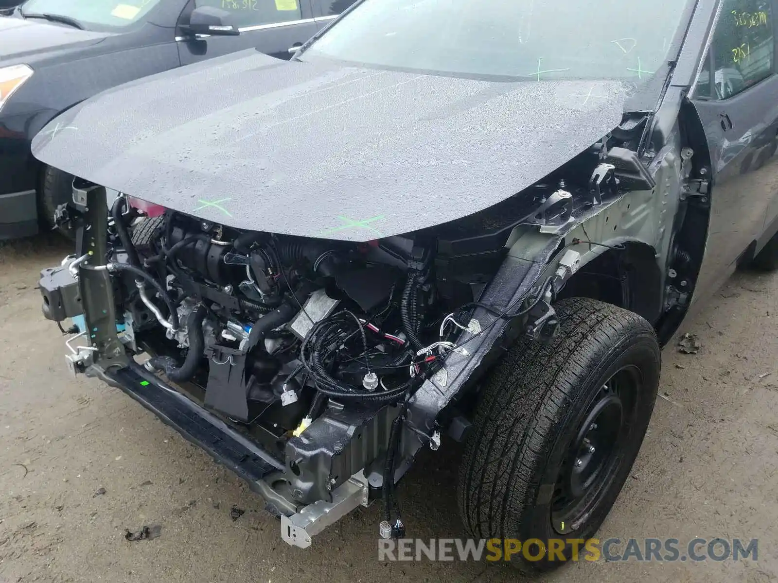 9 Photograph of a damaged car 2T3G1RFV5MC171770 TOYOTA RAV4 2021